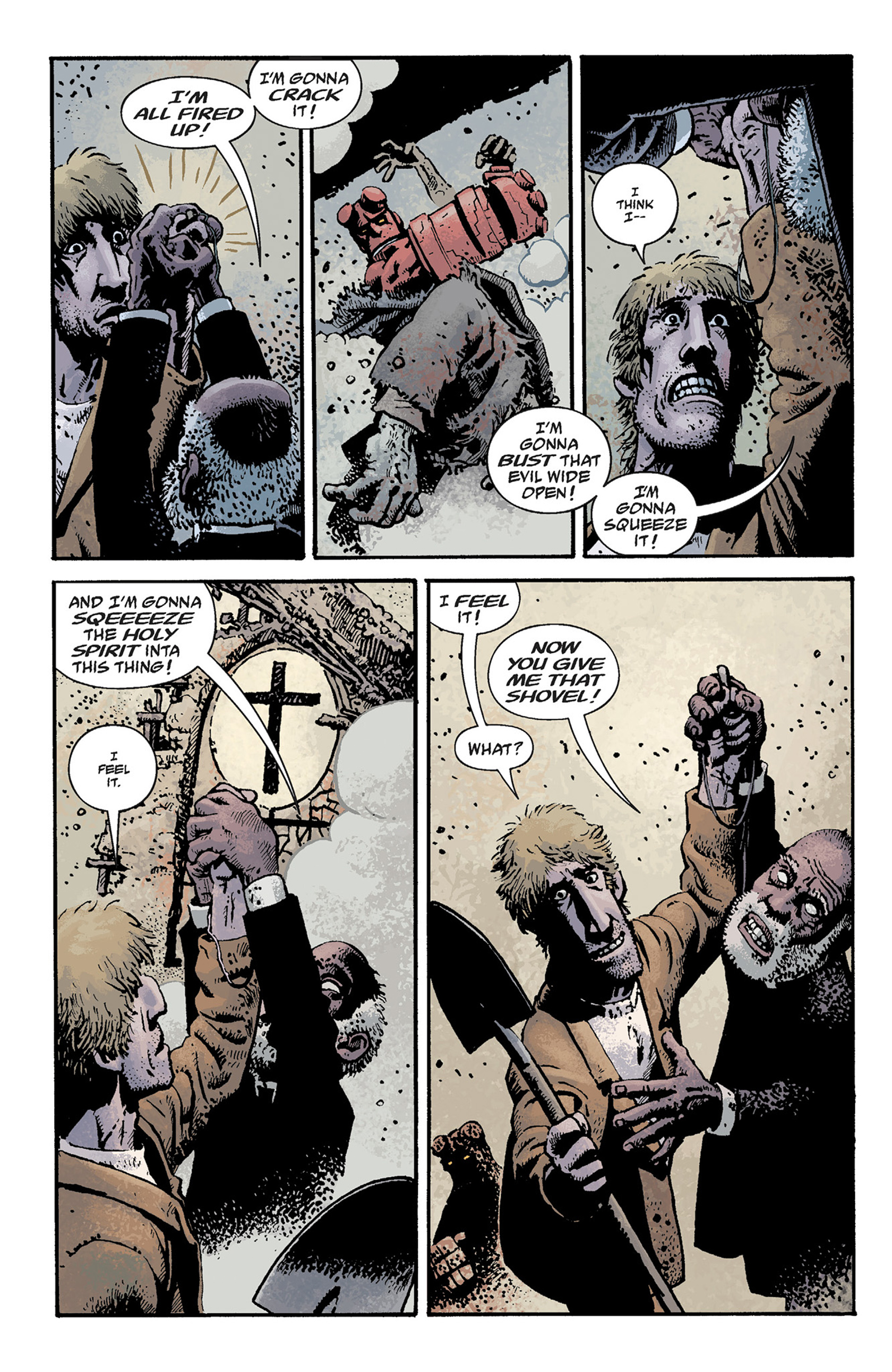 Read online Hellboy: The Crooked Man and Others comic -  Issue # TPB - 72