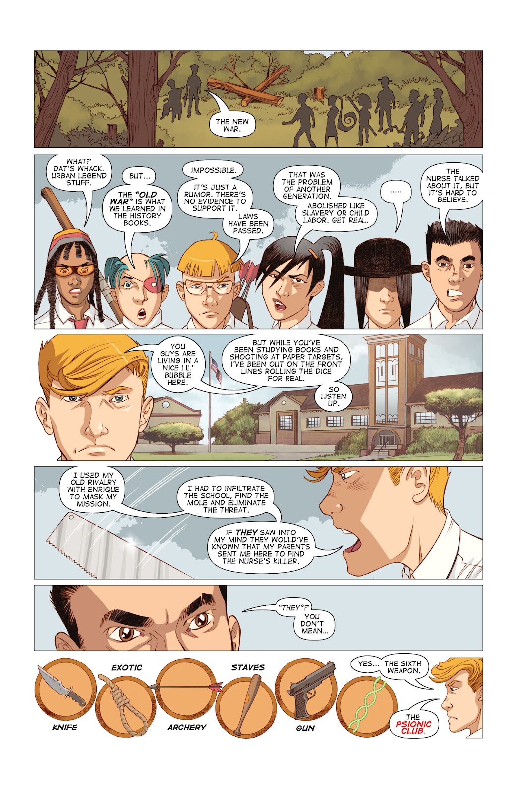 Five Weapons issue 9 - Page 18