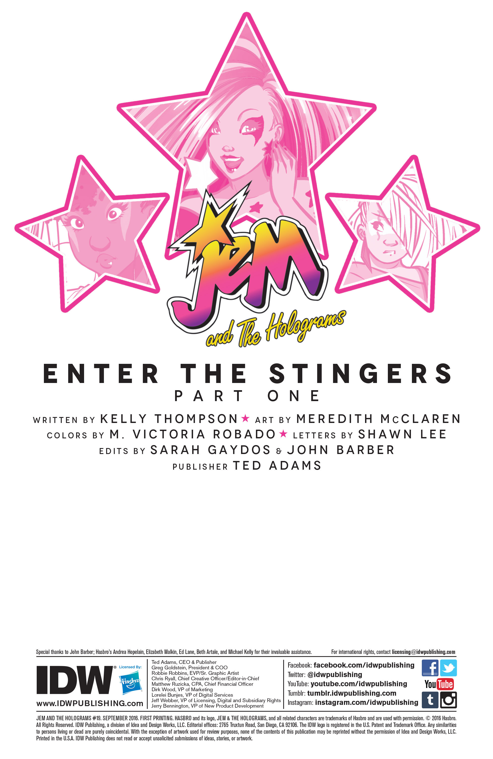 Read online Jem and The Holograms comic -  Issue #19 - 2
