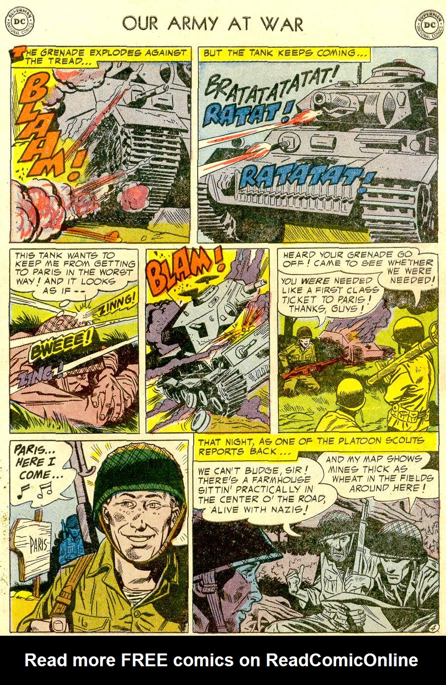 Read online Our Army at War (1952) comic -  Issue #28 - 31