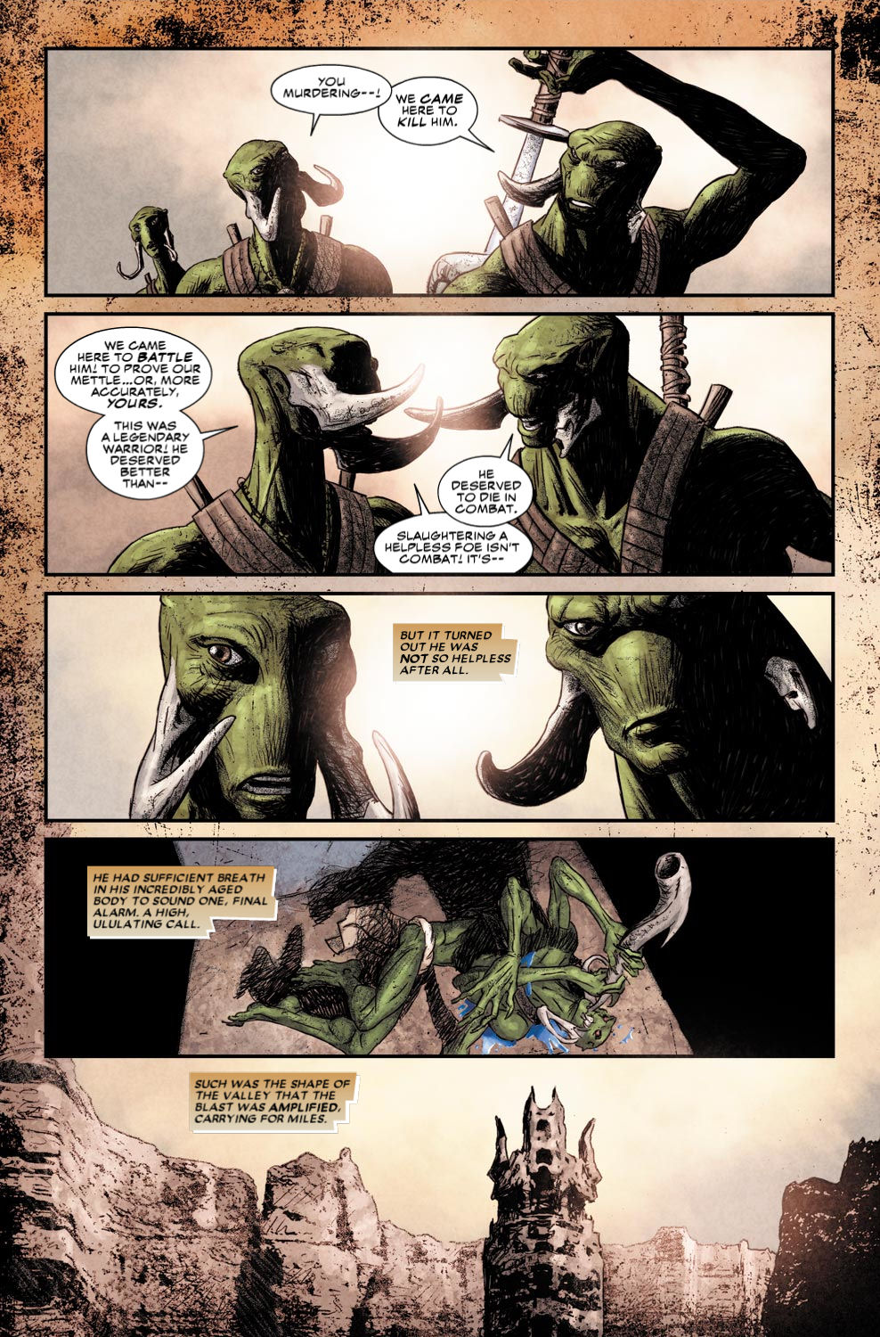 Read online John Carter: The World of Mars comic -  Issue #4 - 5