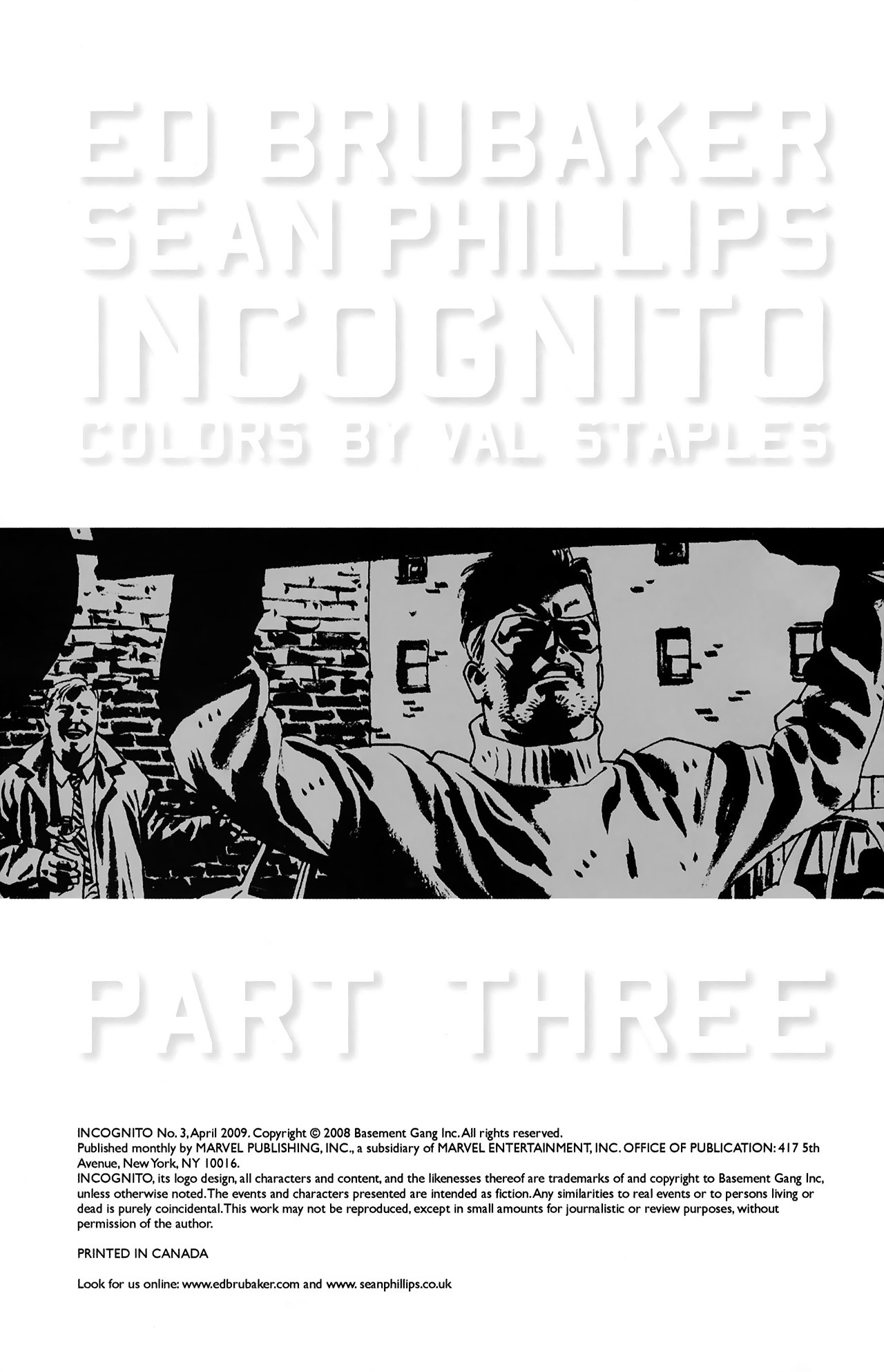Read online Incognito comic -  Issue #3 - 2