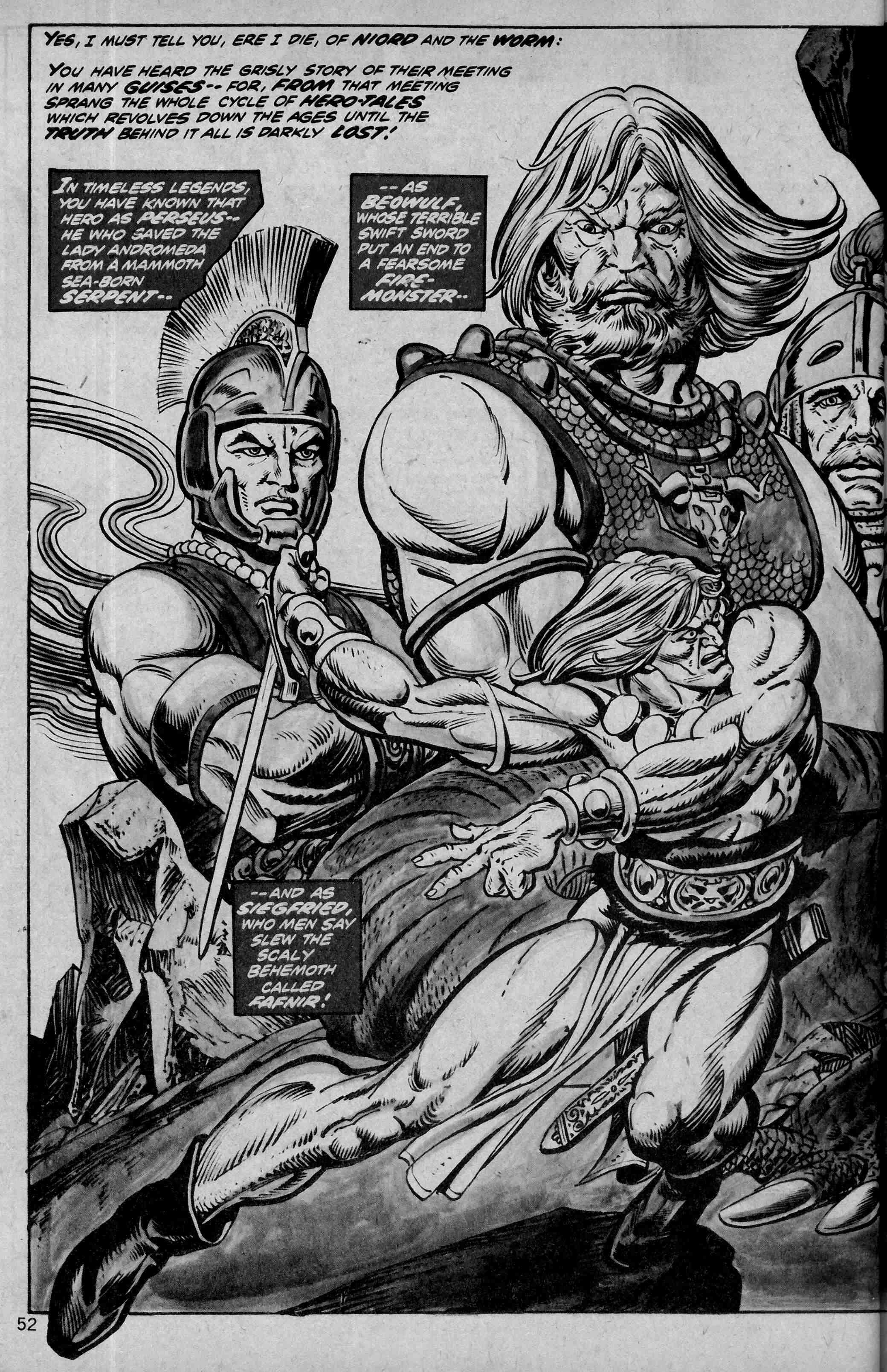 Read online Kull and the Barbarians comic -  Issue #1 - 52