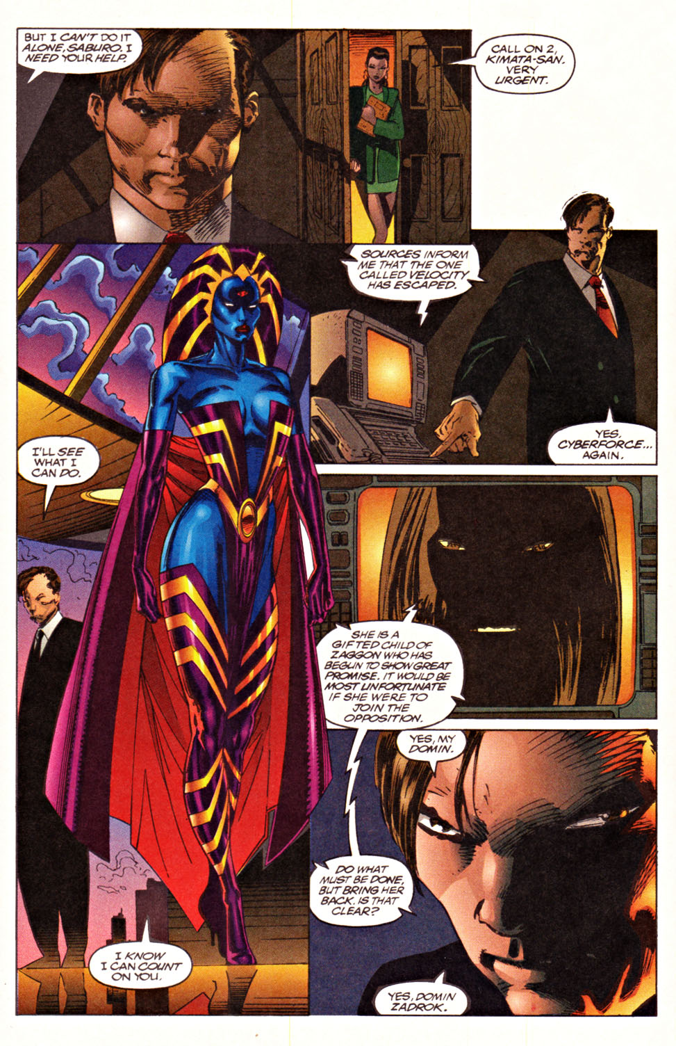 Read online Cyberforce (1992) comic -  Issue #1 - 20
