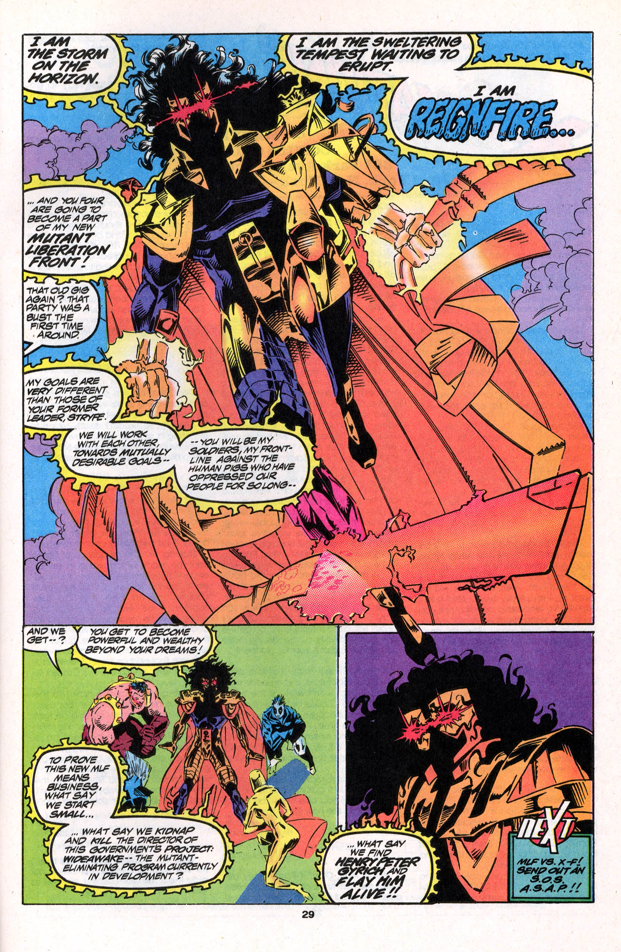 Read online X-Force (1991) comic -  Issue #26 - 29