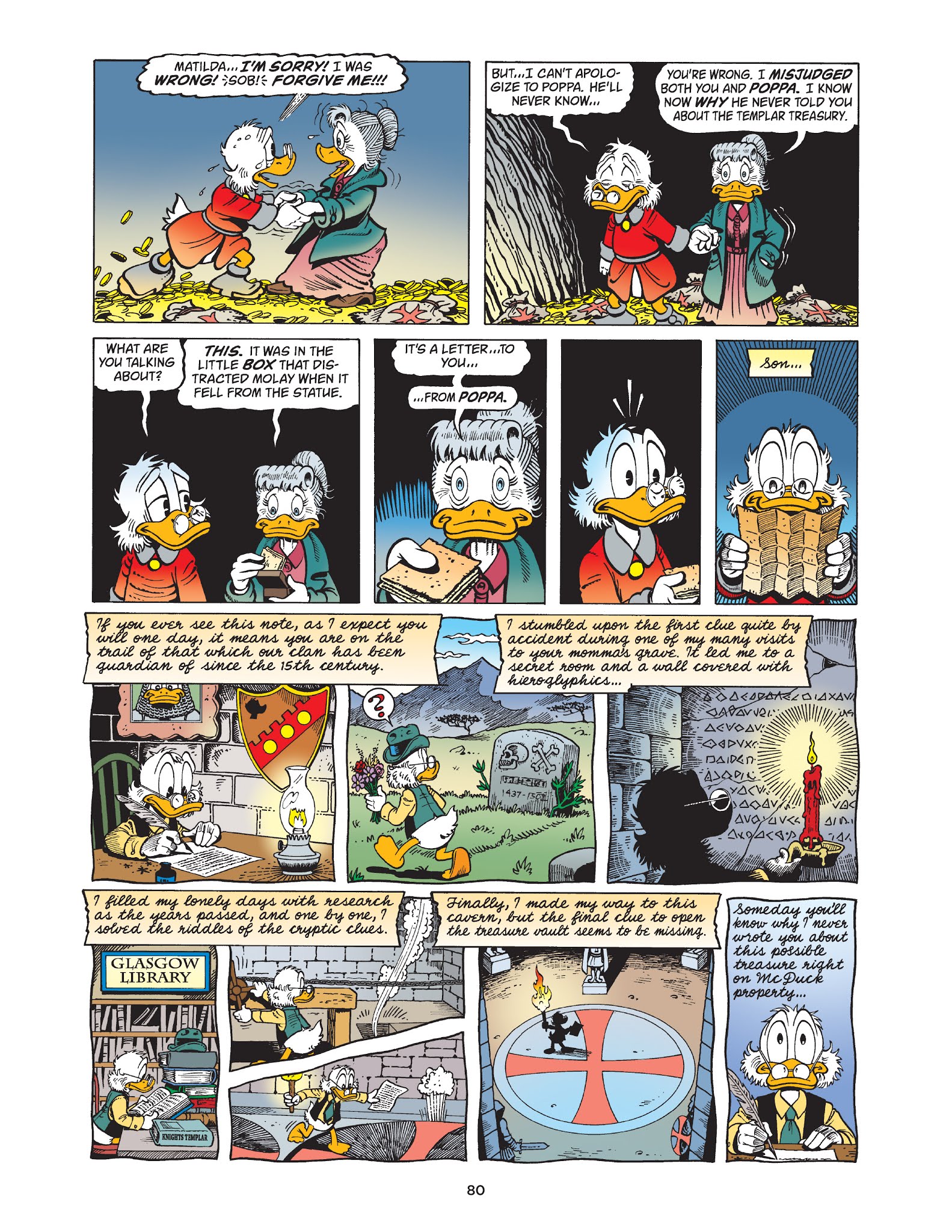 Read online Walt Disney Uncle Scrooge and Donald Duck: The Don Rosa Library comic -  Issue # TPB 10 (Part 1) - 81