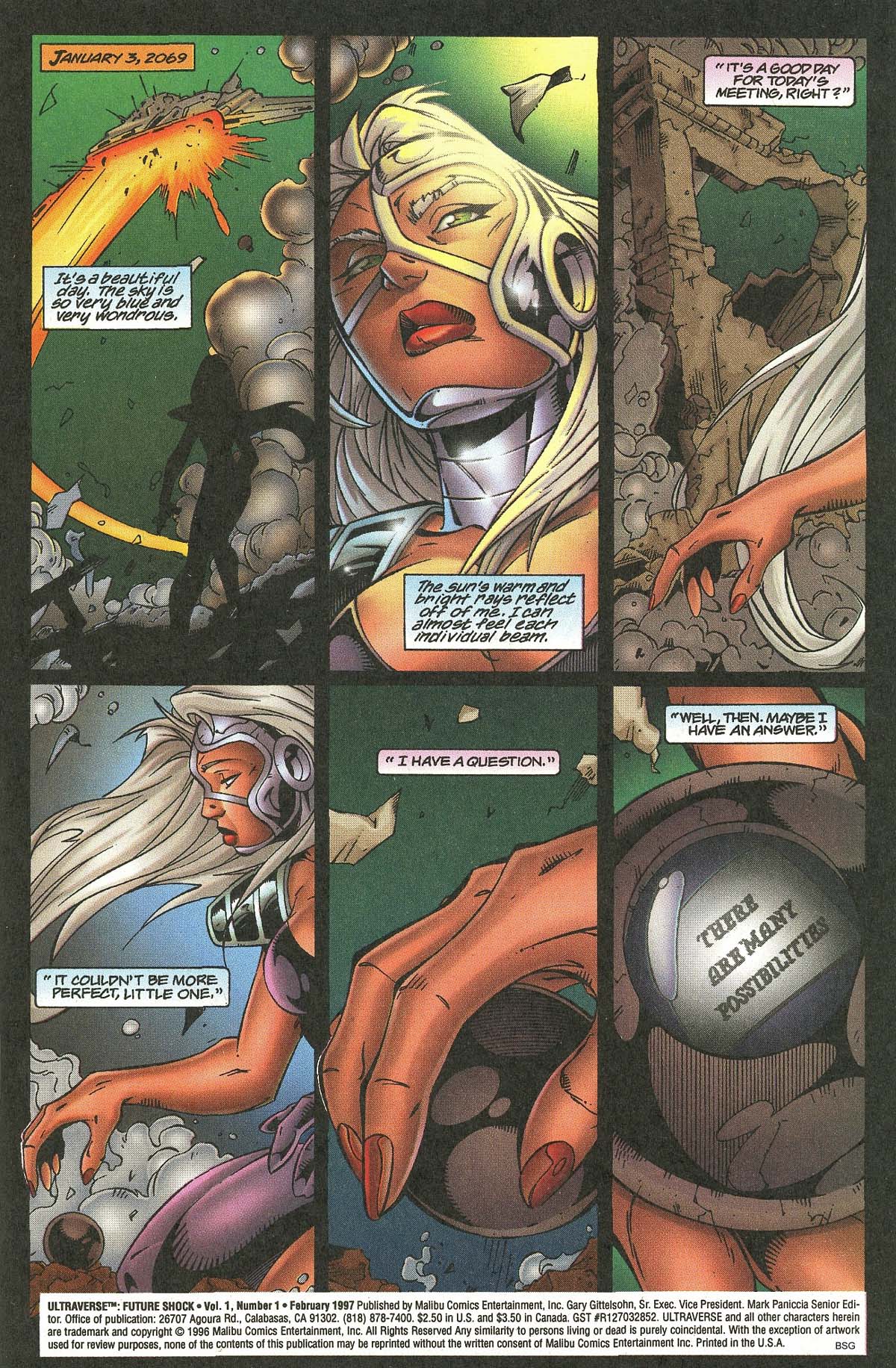 Read online Ultraverse: Future Shock comic -  Issue # Full - 3