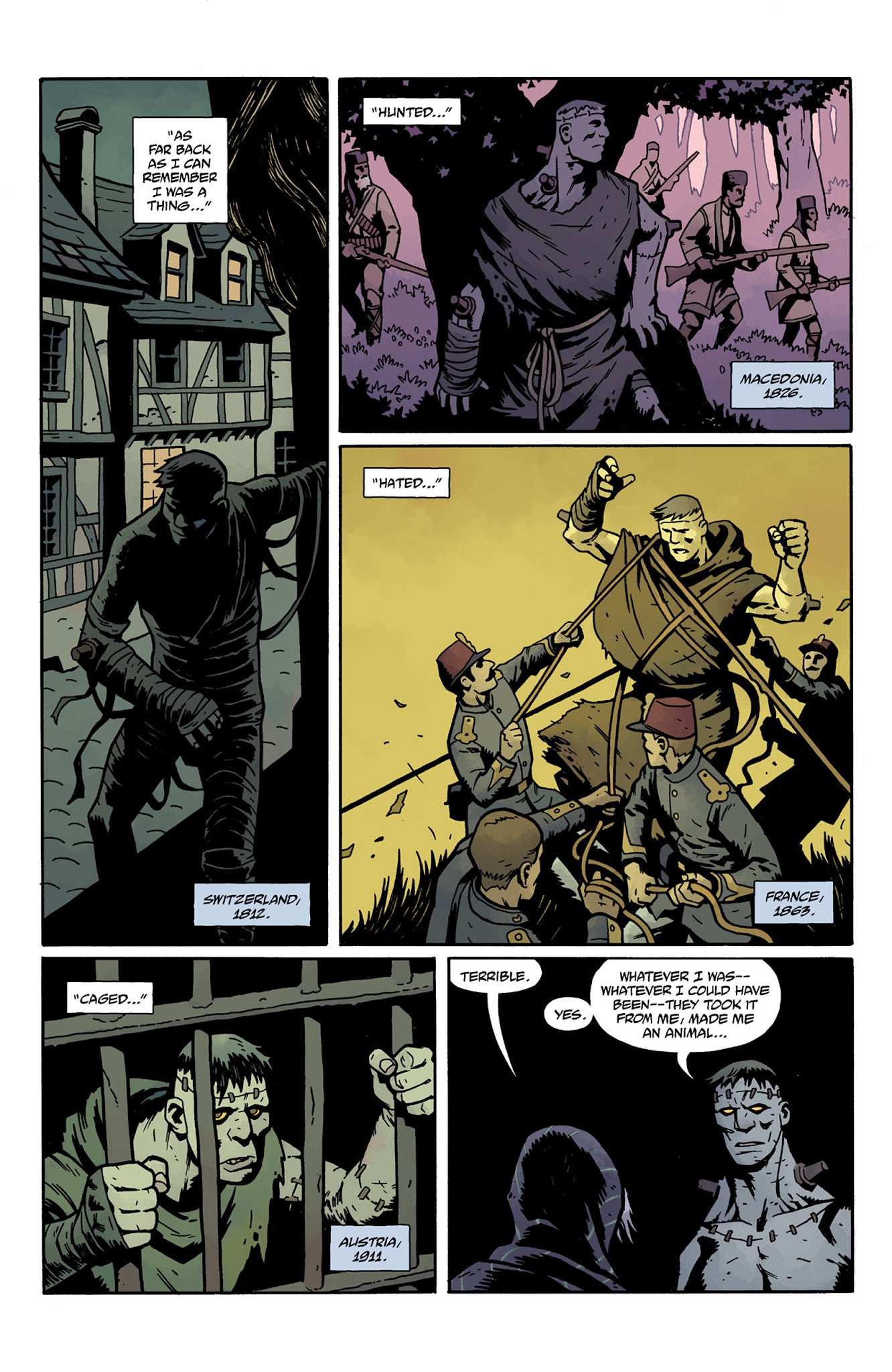 Read online Frankenstein Underground comic -  Issue #1 - 6
