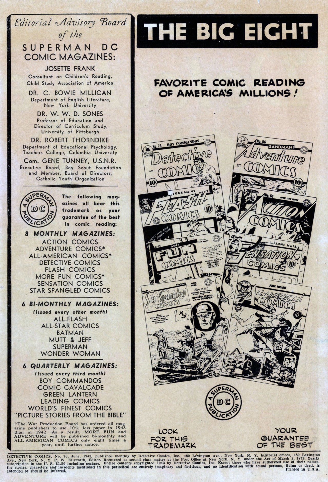 Read online Detective Comics (1937) comic -  Issue #76 - 2