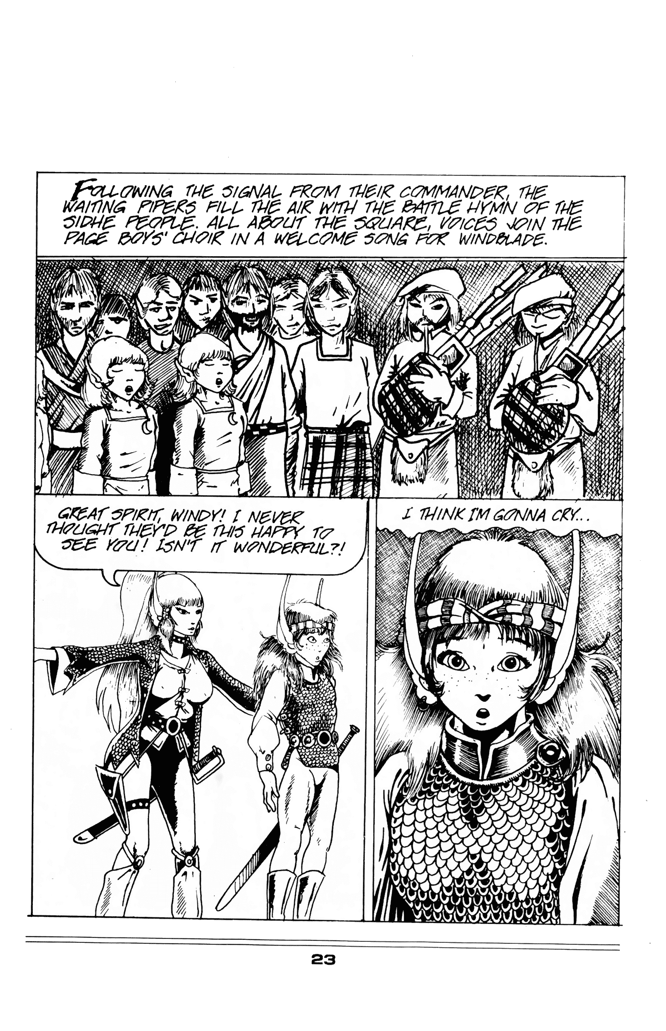 Read online Elflord Chronicles comic -  Issue #7 - 25