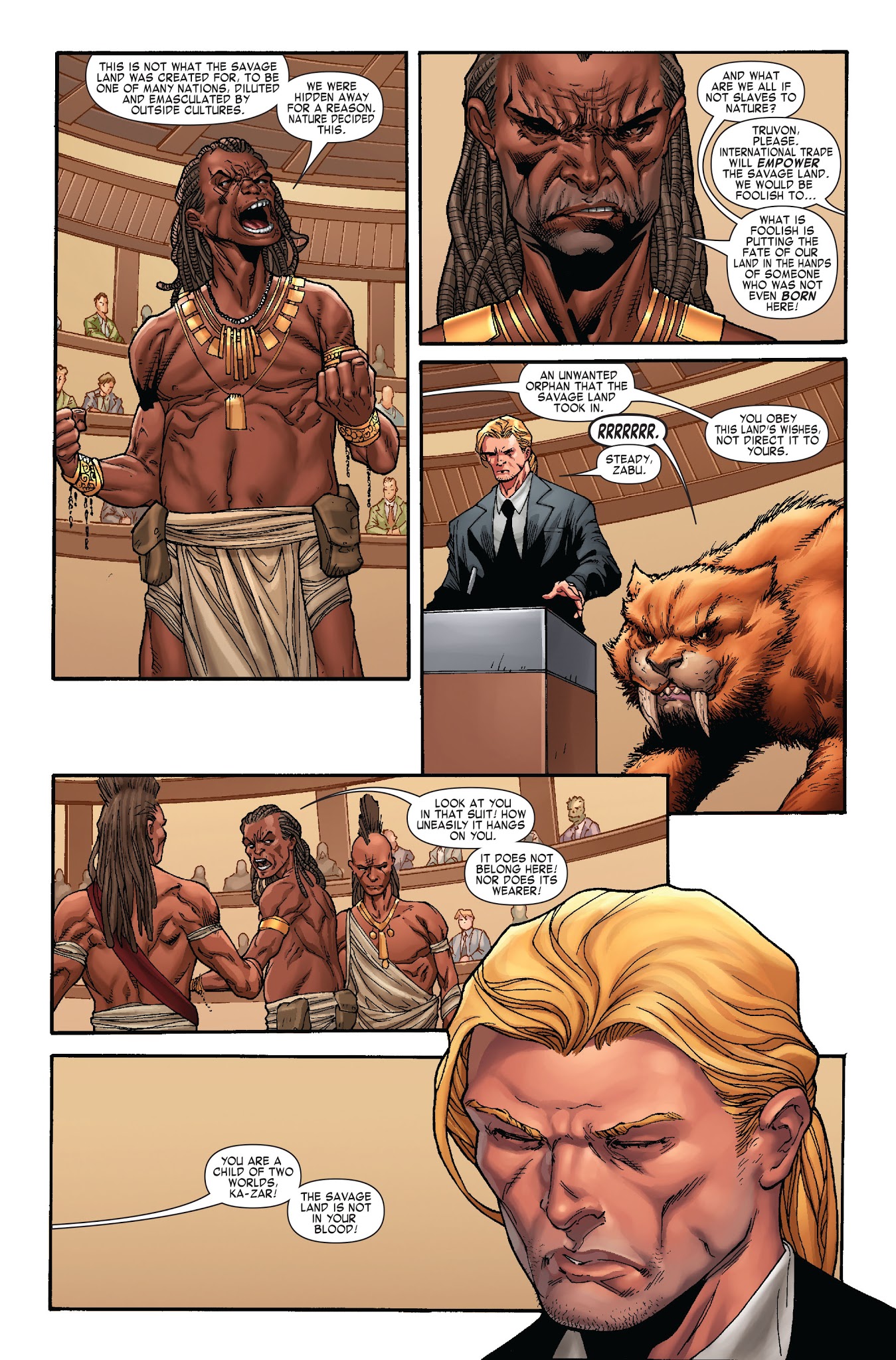 Read online Skaar: King of the Savage Land comic -  Issue # TPB - 14