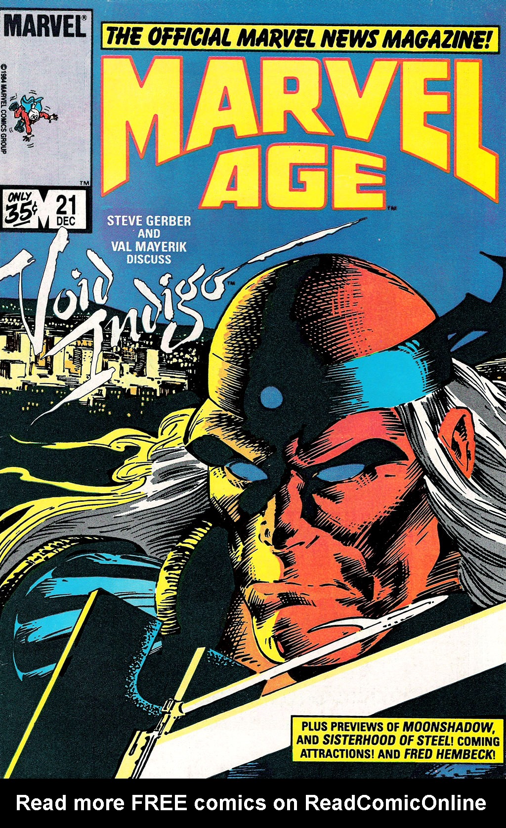 Read online Marvel Age comic -  Issue #21 - 1