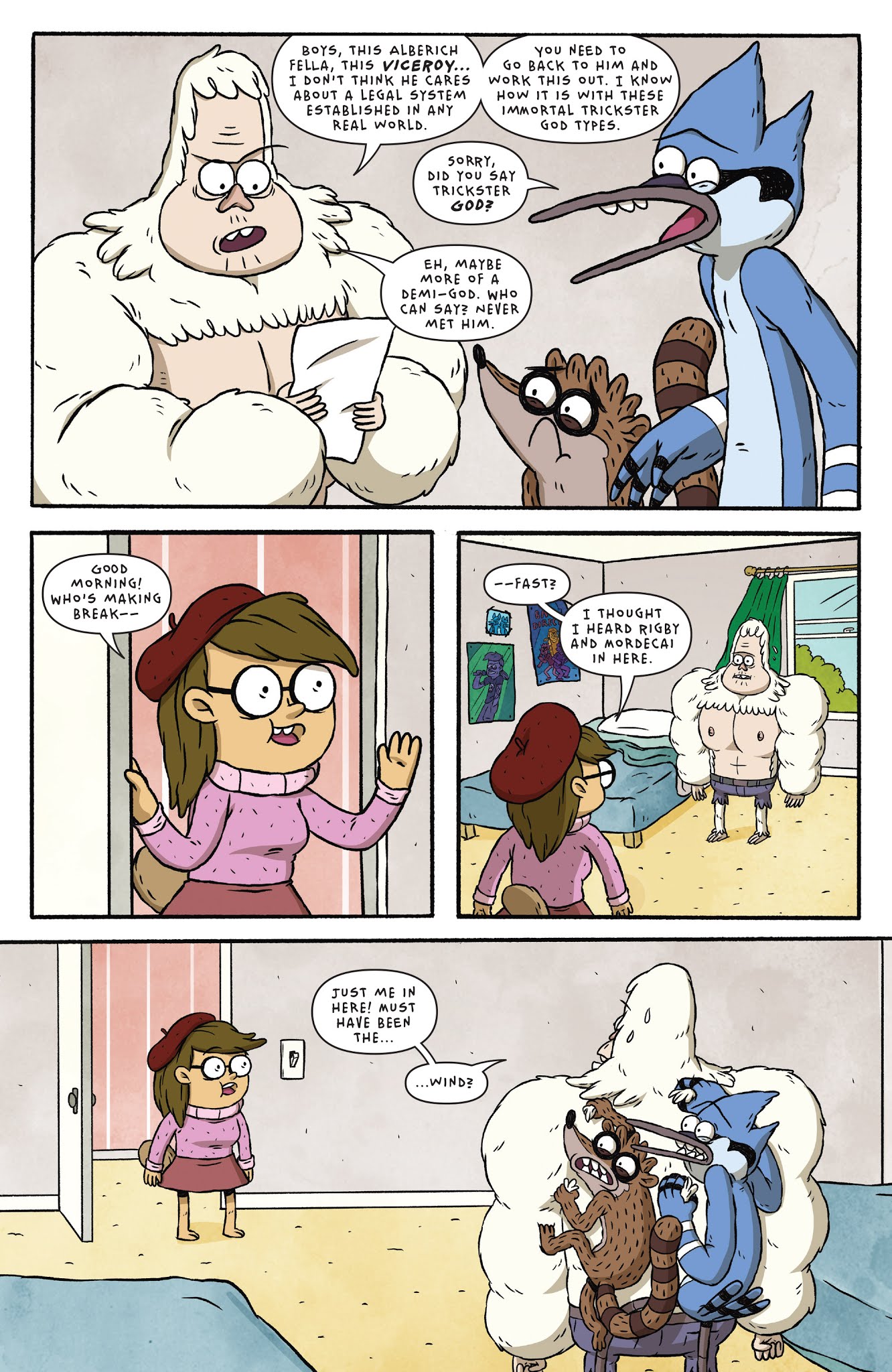 Read online Regular Show: 25 Years Later comic -  Issue #2 - 5