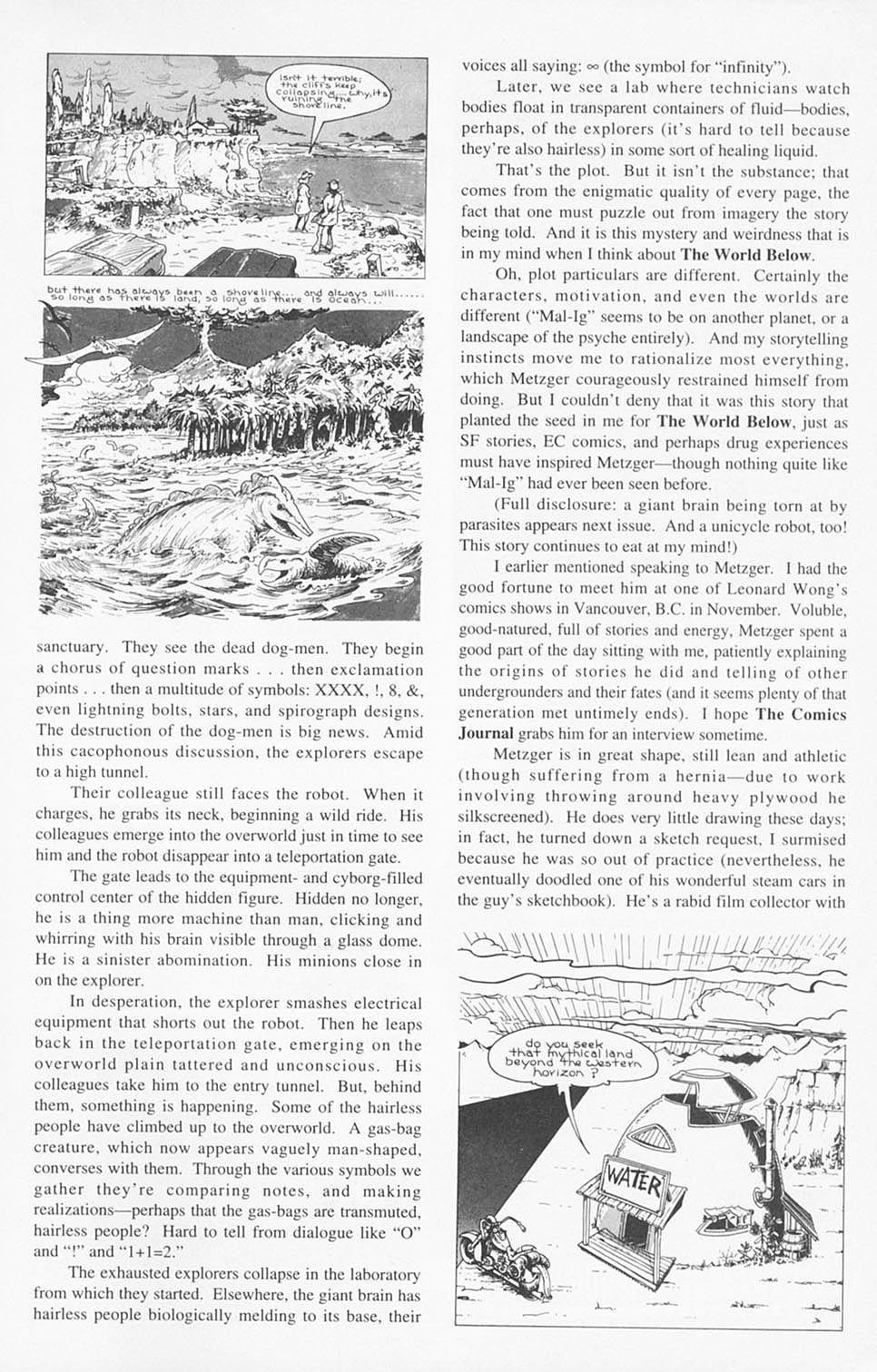 Read online World Below: Deeper And Stranger comic -  Issue #2 - 25