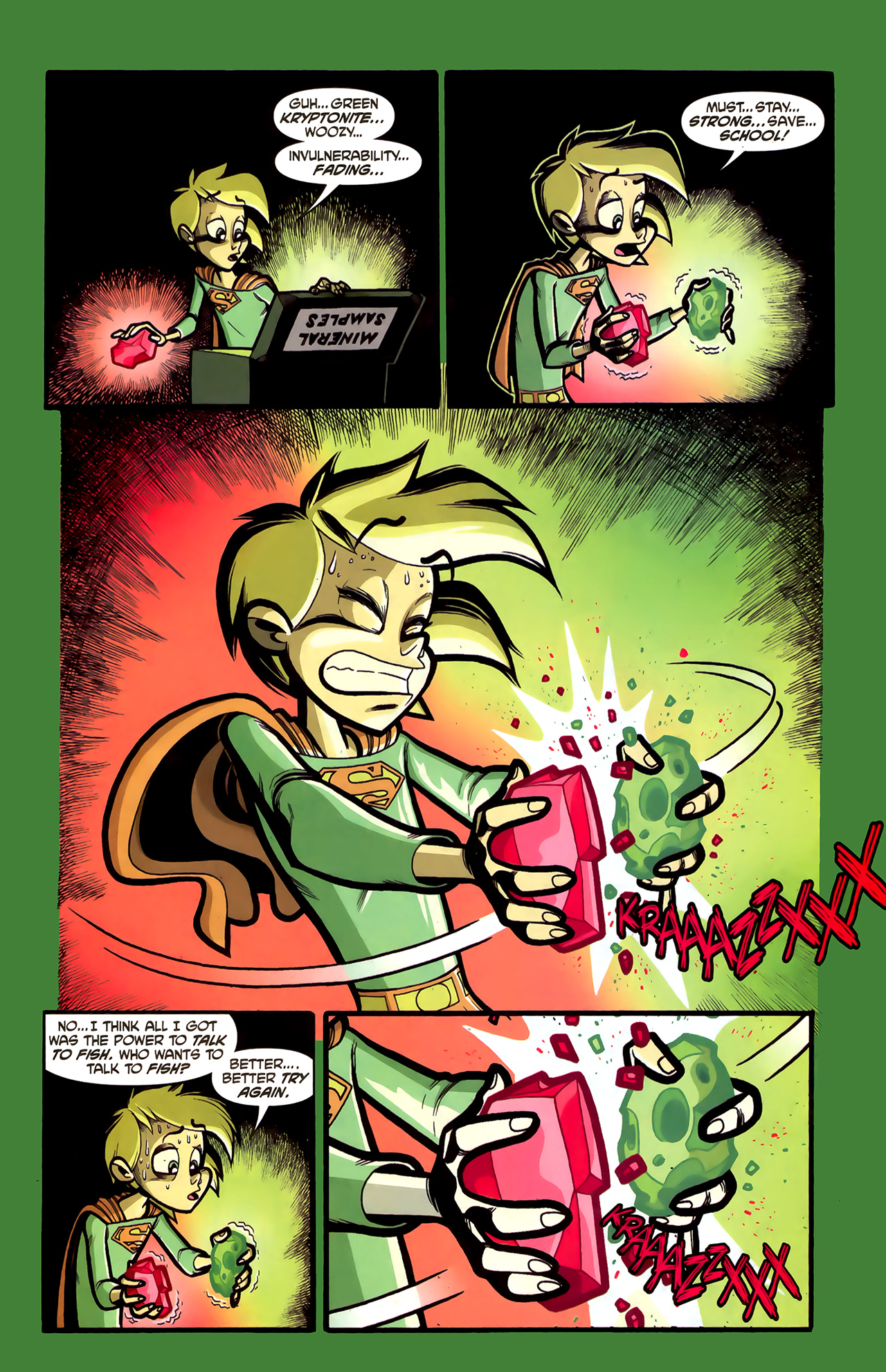 Read online Supergirl: Cosmic Adventures in the 8th Grade comic -  Issue #3 - 19