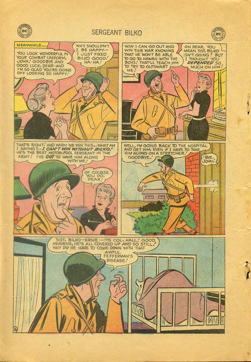 Read online Sergeant Bilko comic -  Issue #1 - 18