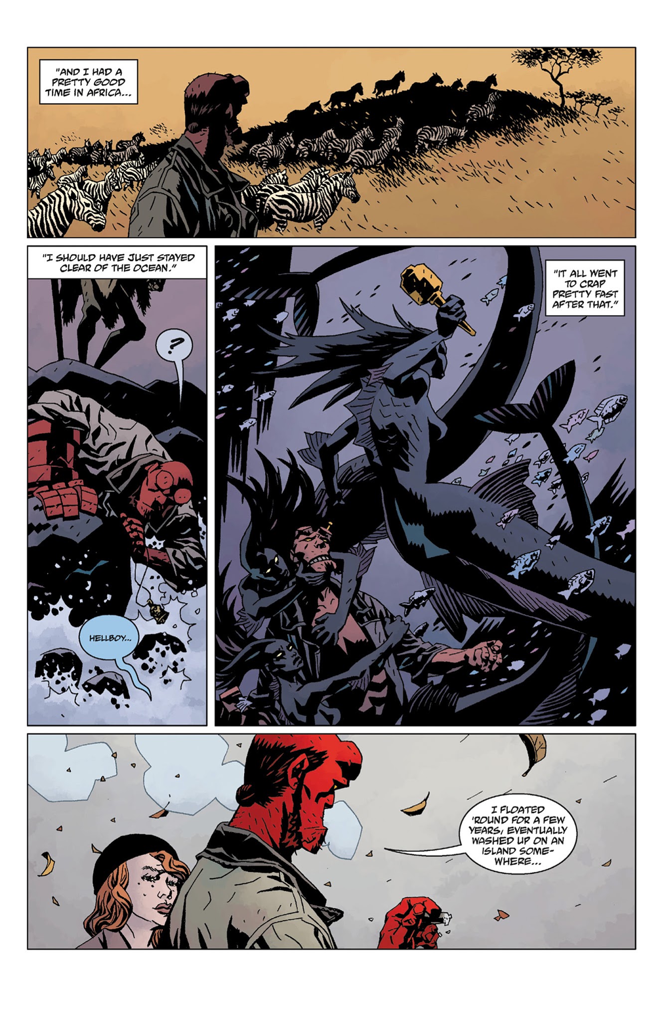 Read online Hellboy: The Storm And The Fury comic -  Issue # TPB - 16