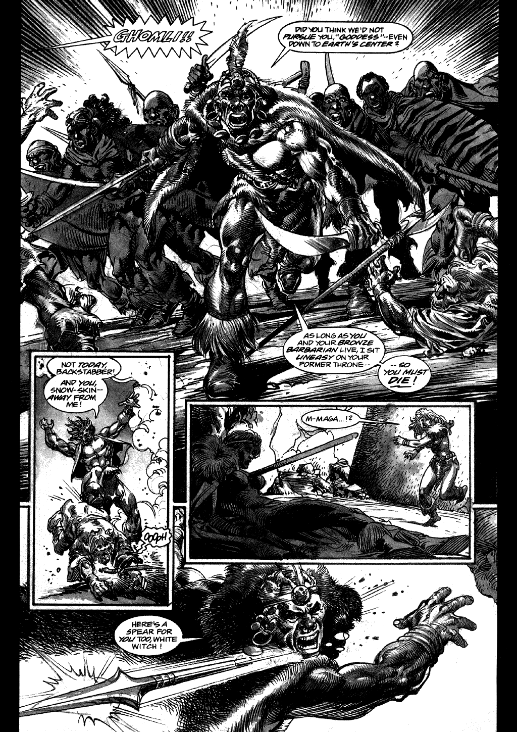 Read online Conan the Savage comic -  Issue #4 - 35