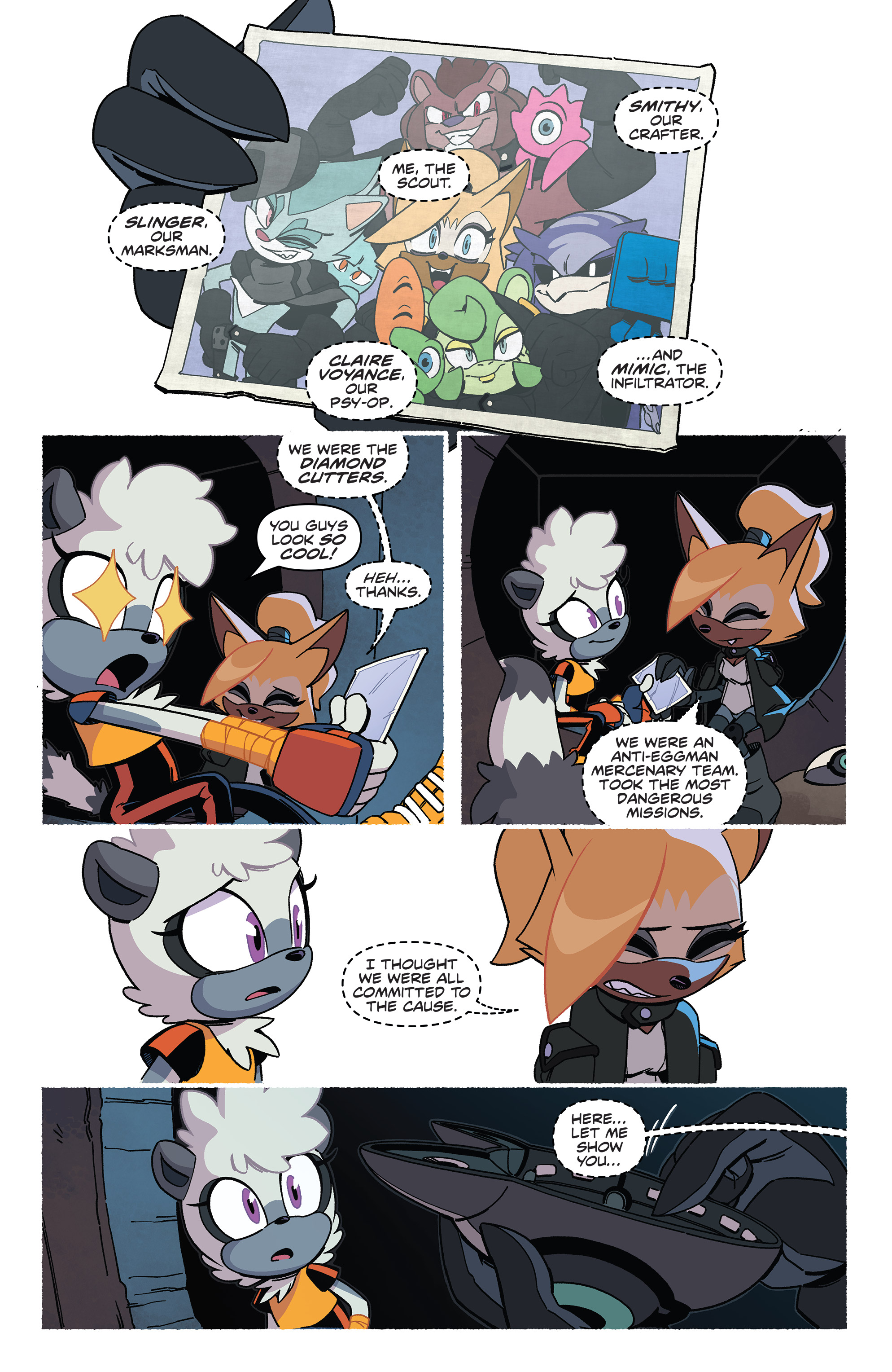 Read online Sonic the Hedgehog: Tangle & Whisper comic -  Issue #3 - 4