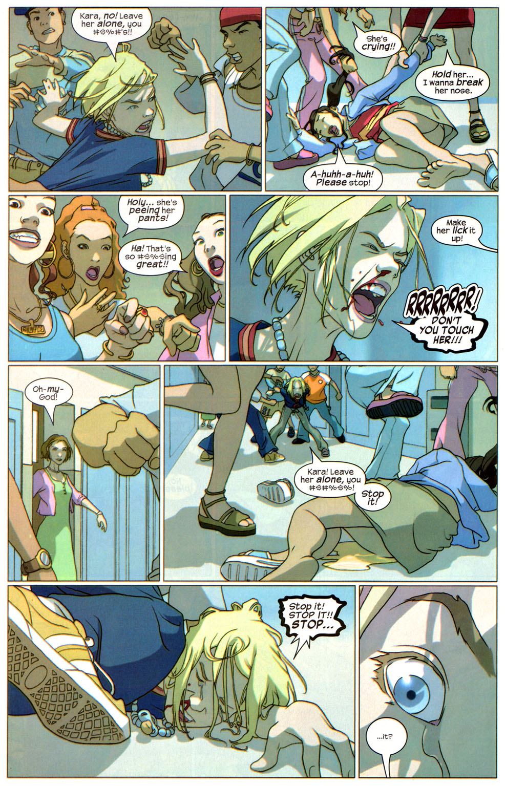 Read online NYX comic -  Issue #1 - 22