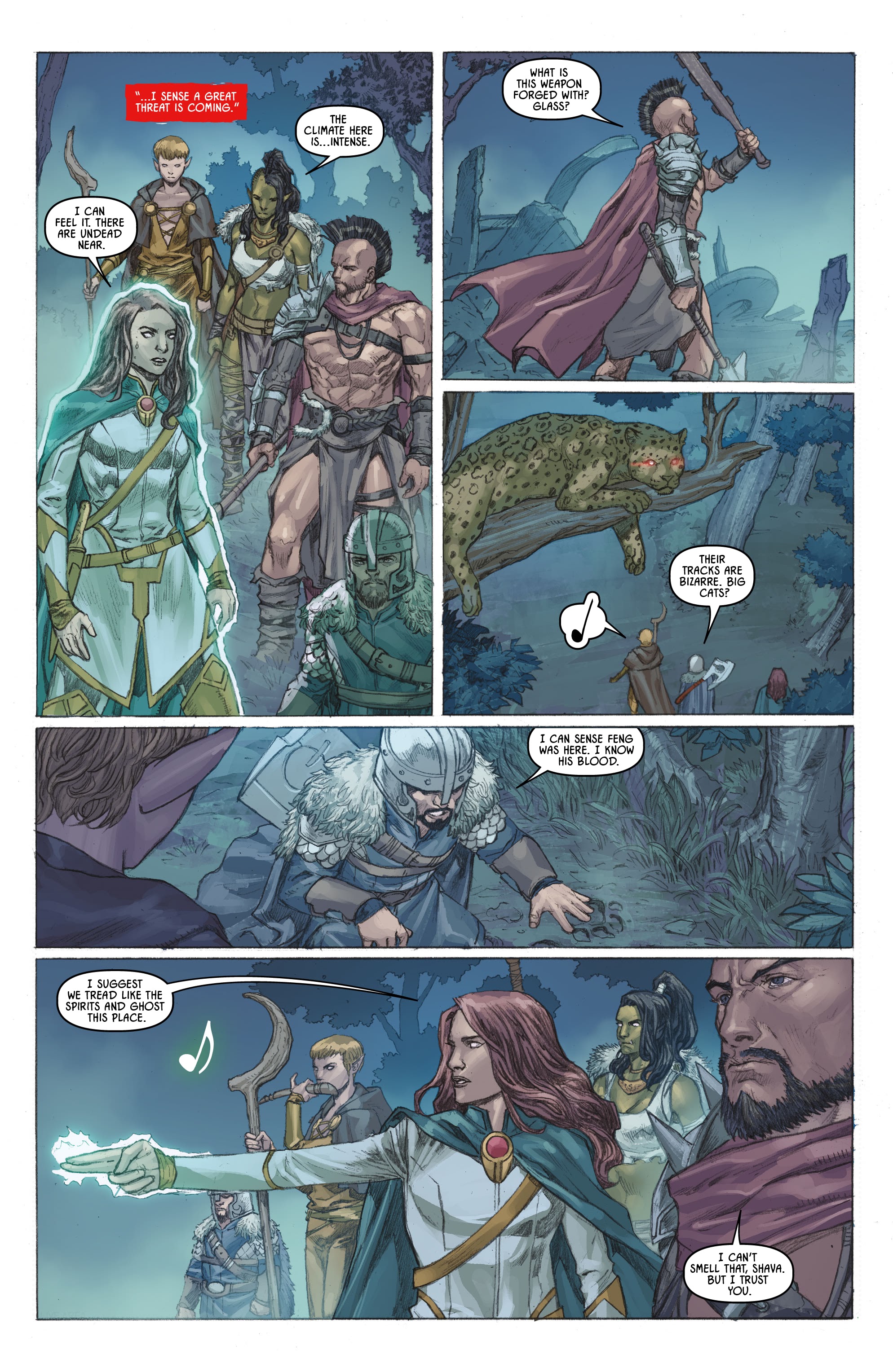 Read online Helm Greycastle comic -  Issue #1 - 17