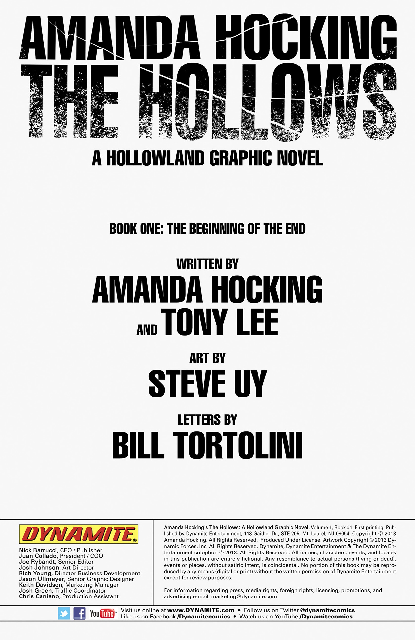 Read online Amanda Hocking's The Hollows: A Hollowland Graphic Novel comic -  Issue #1 - 2