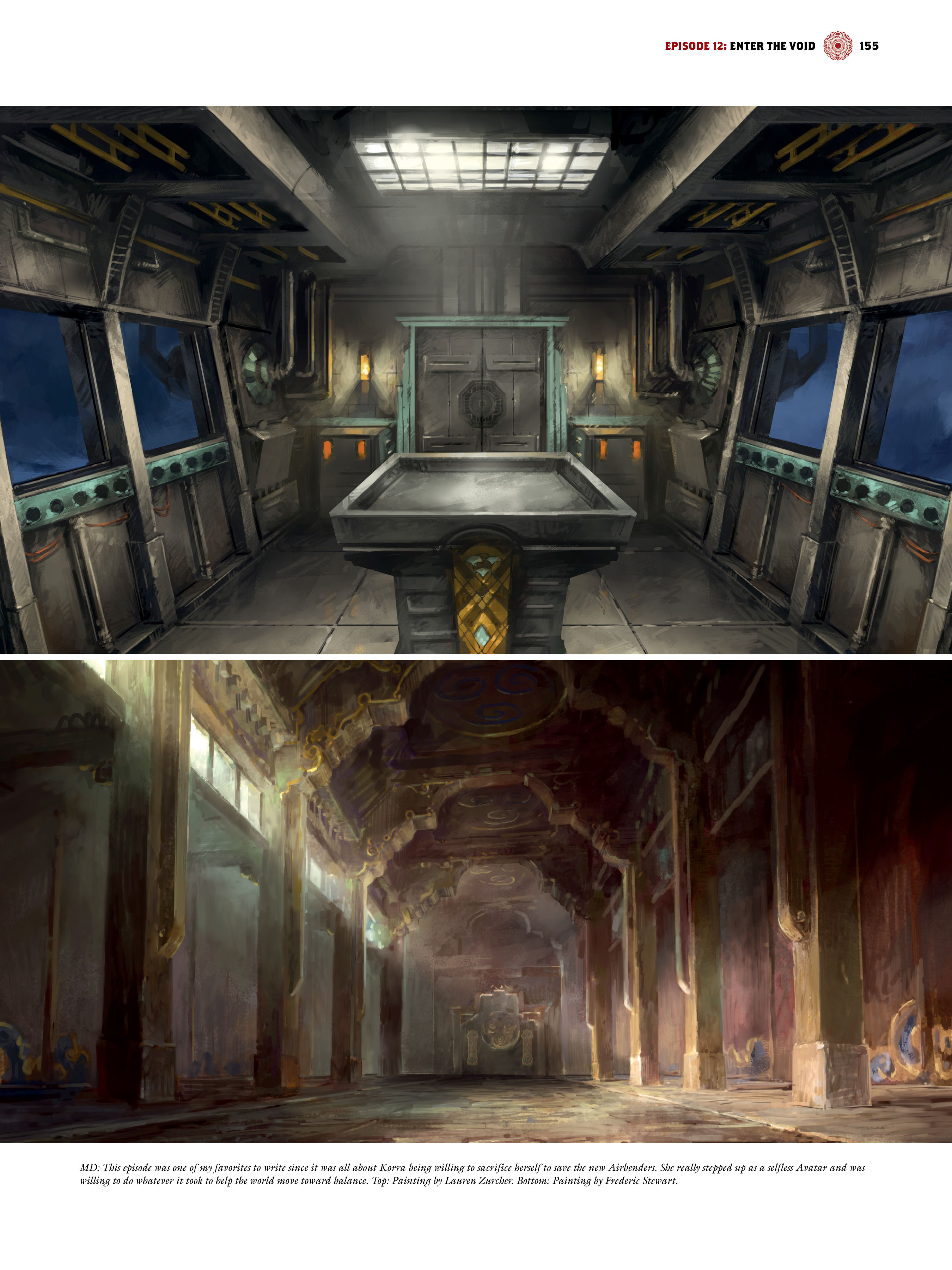 Read online The Legend of Korra: The Art of the Animated Series comic -  Issue # TPB 3 - 156