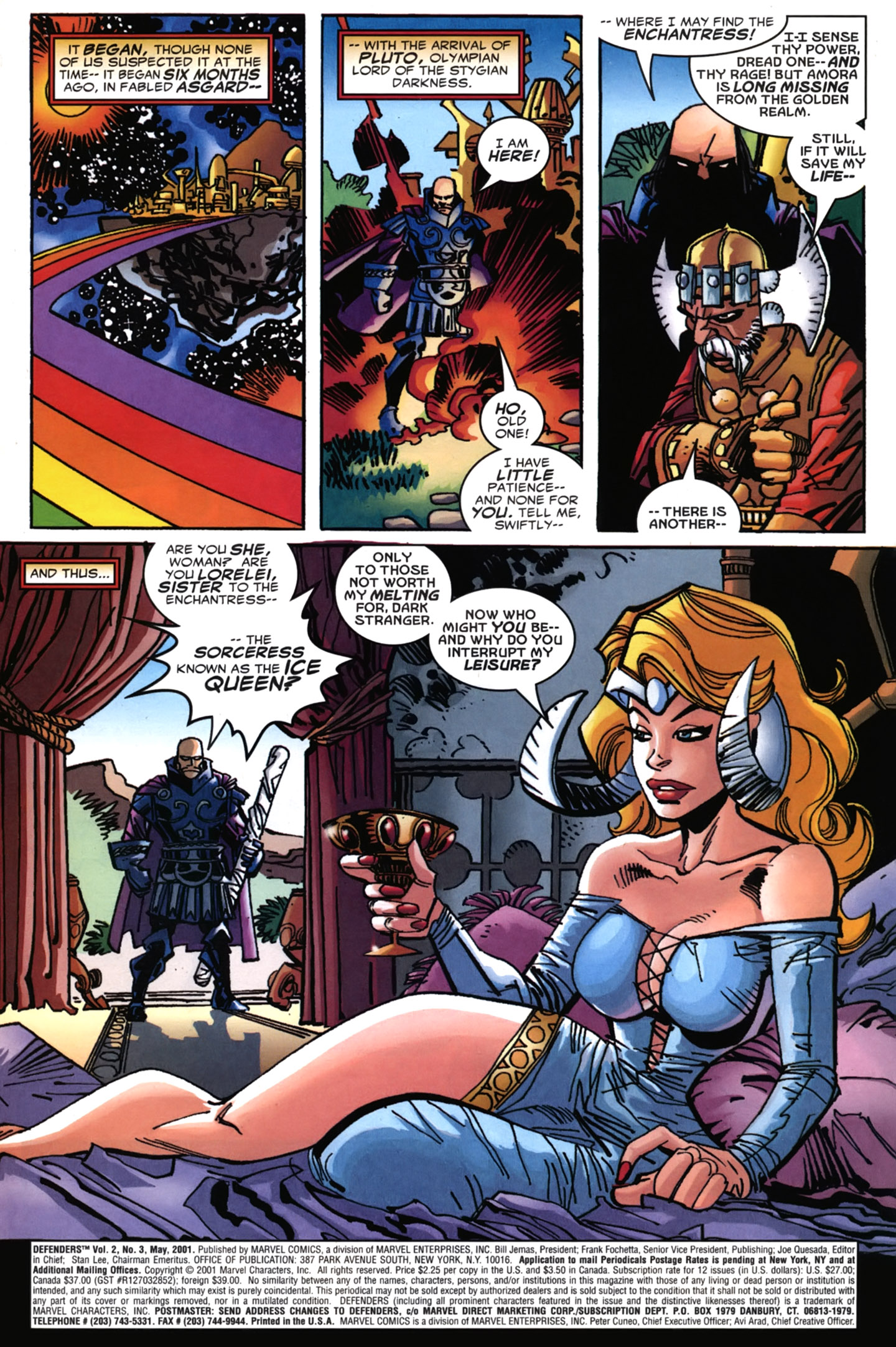 Read online Defenders (2001) comic -  Issue #3 - 2