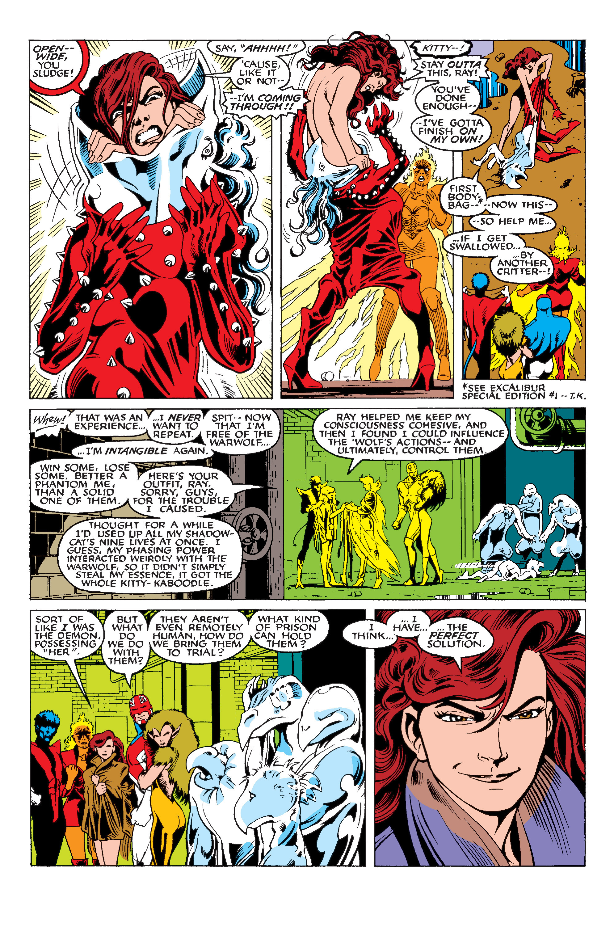 Read online Excalibur (1988) comic -  Issue #2 - 22