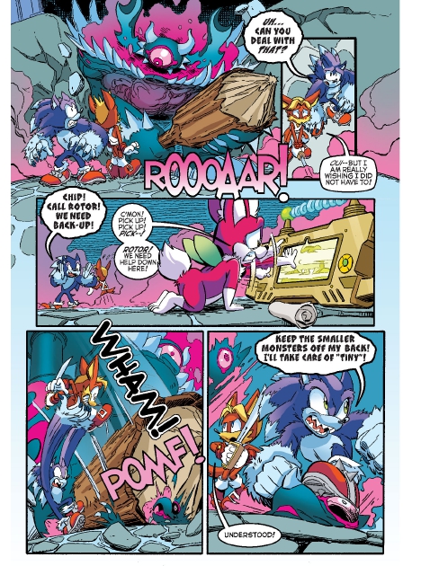 Read online Sonic Comics Spectacular: Speed of Sound comic -  Issue # Full - 92