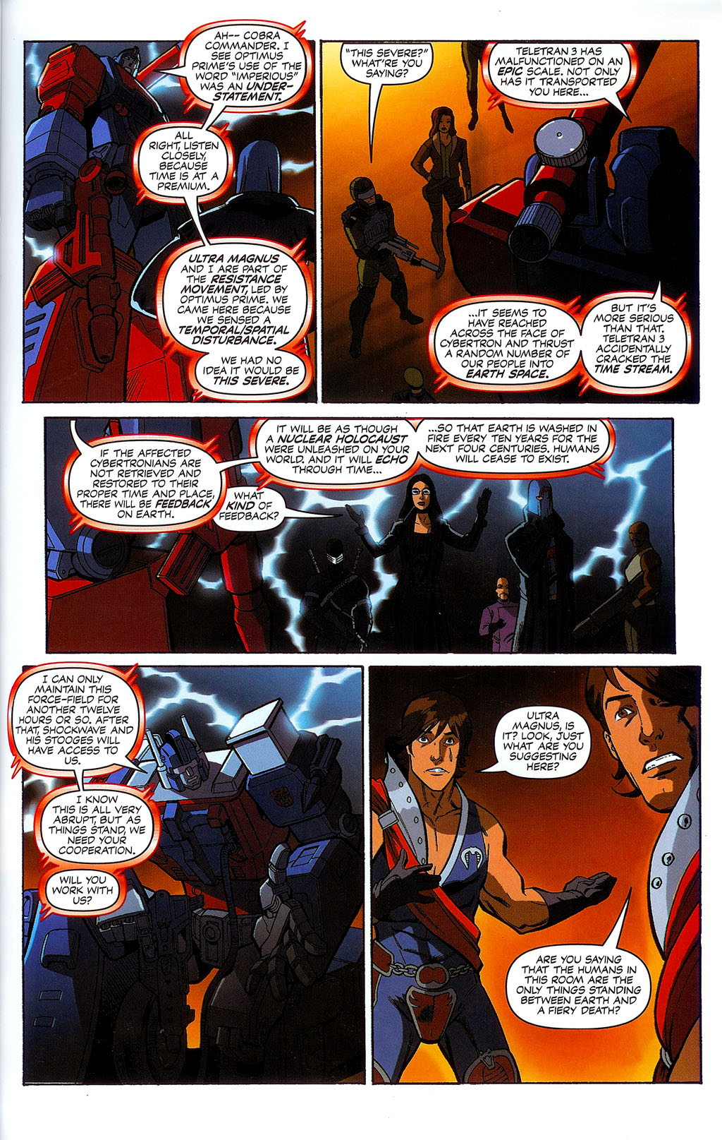 G.I. Joe vs. The Transformers II Issue #1 #2 - English 30