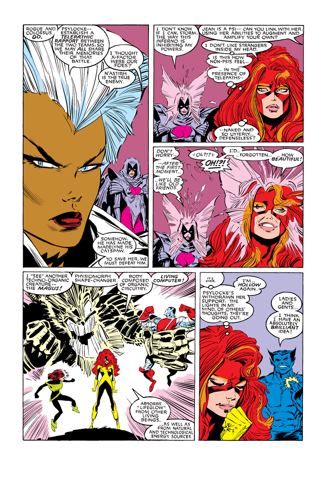 Read online X-Men: Inferno comic -  Issue # TPB Inferno - 419