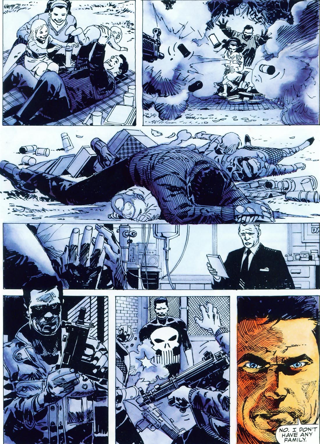 Read online Marvel Graphic Novel comic -  Issue #40 - The Punisher - Assassins' Guild - 36