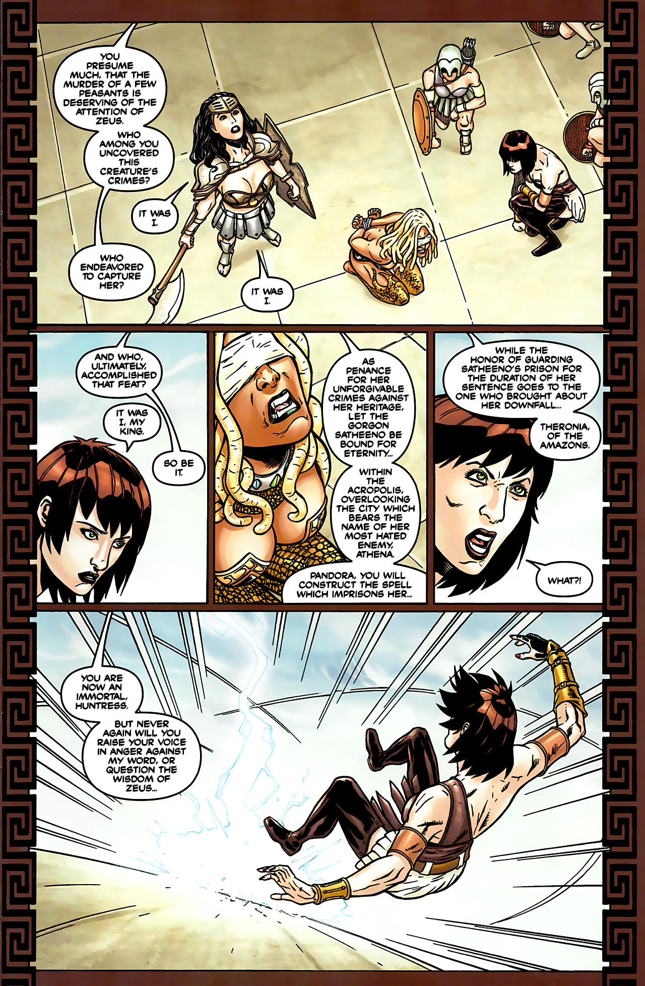 Read online War Goddess comic -  Issue #7 - 8