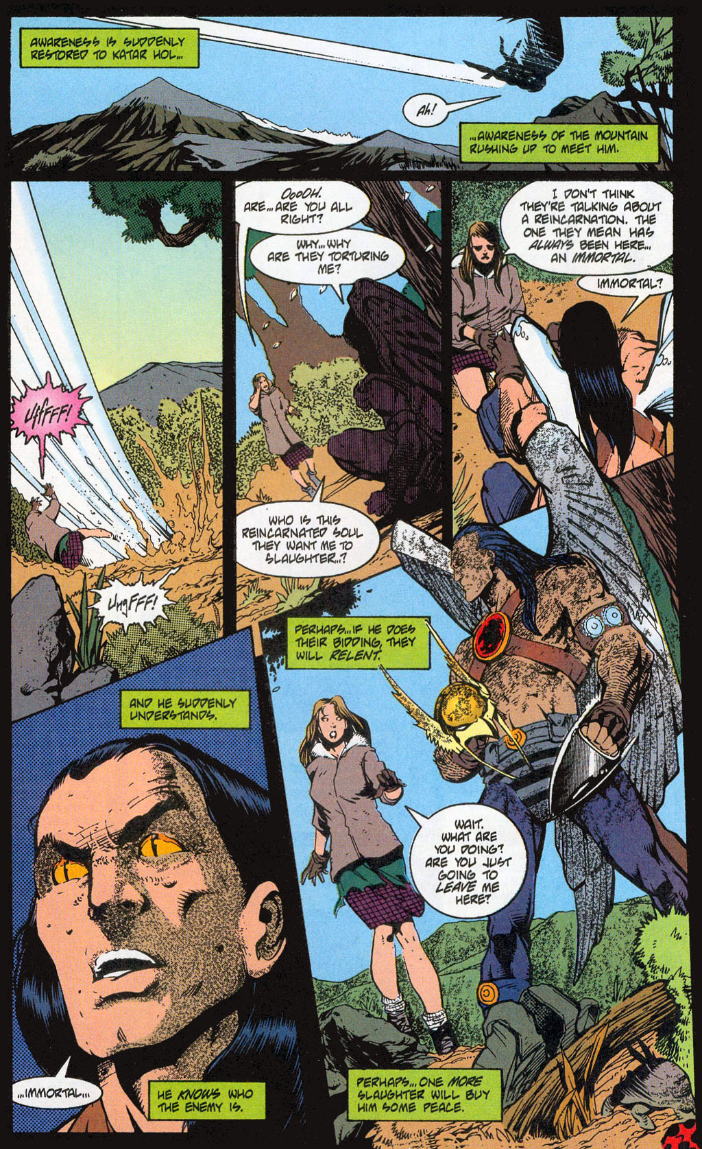 Hawkman (1993) Issue #29 #32 - English 20