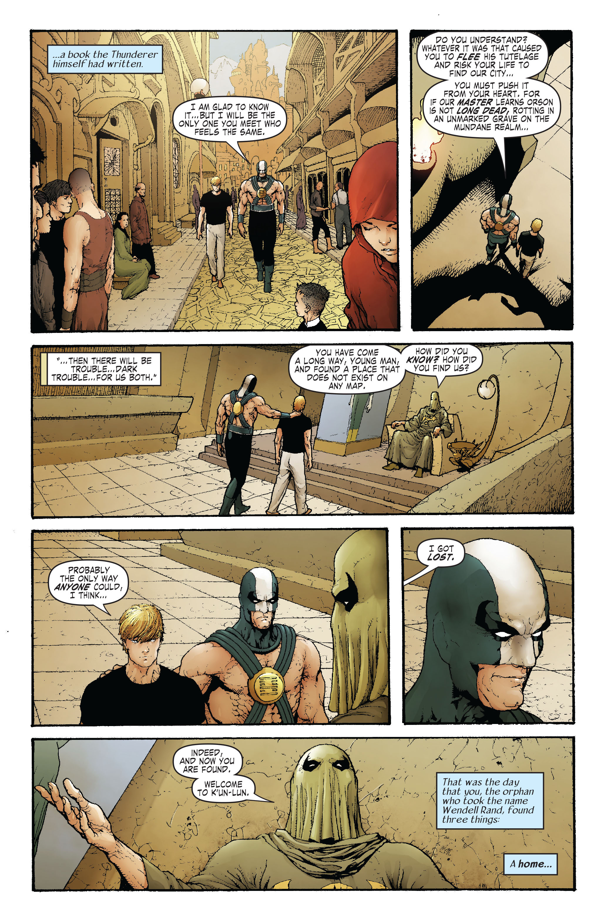 Read online The Immortal Iron Fist comic -  Issue #8 - 11