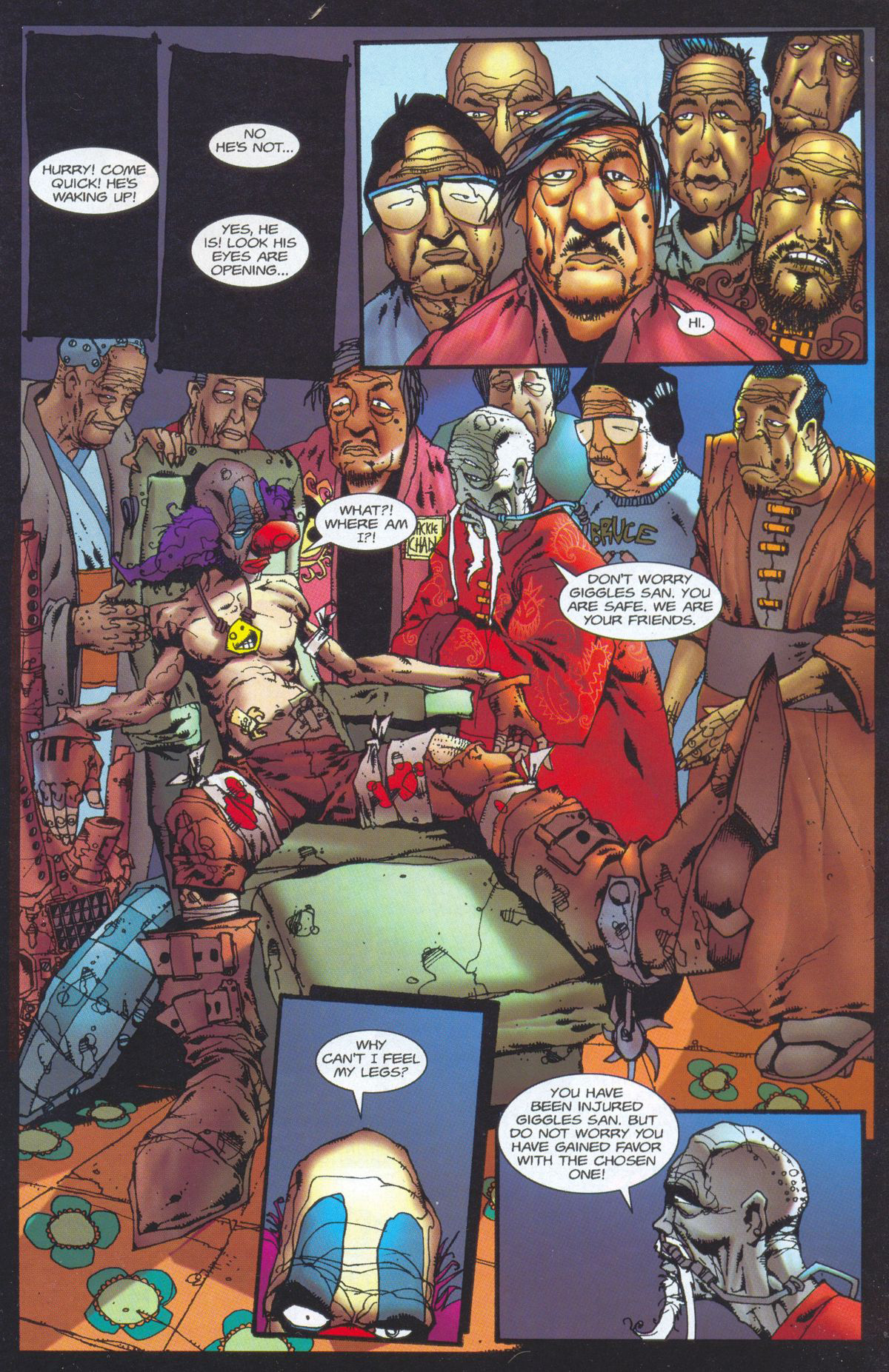Read online Dead or Alive -- A Cyberpunk Western comic -  Issue #3 - 17