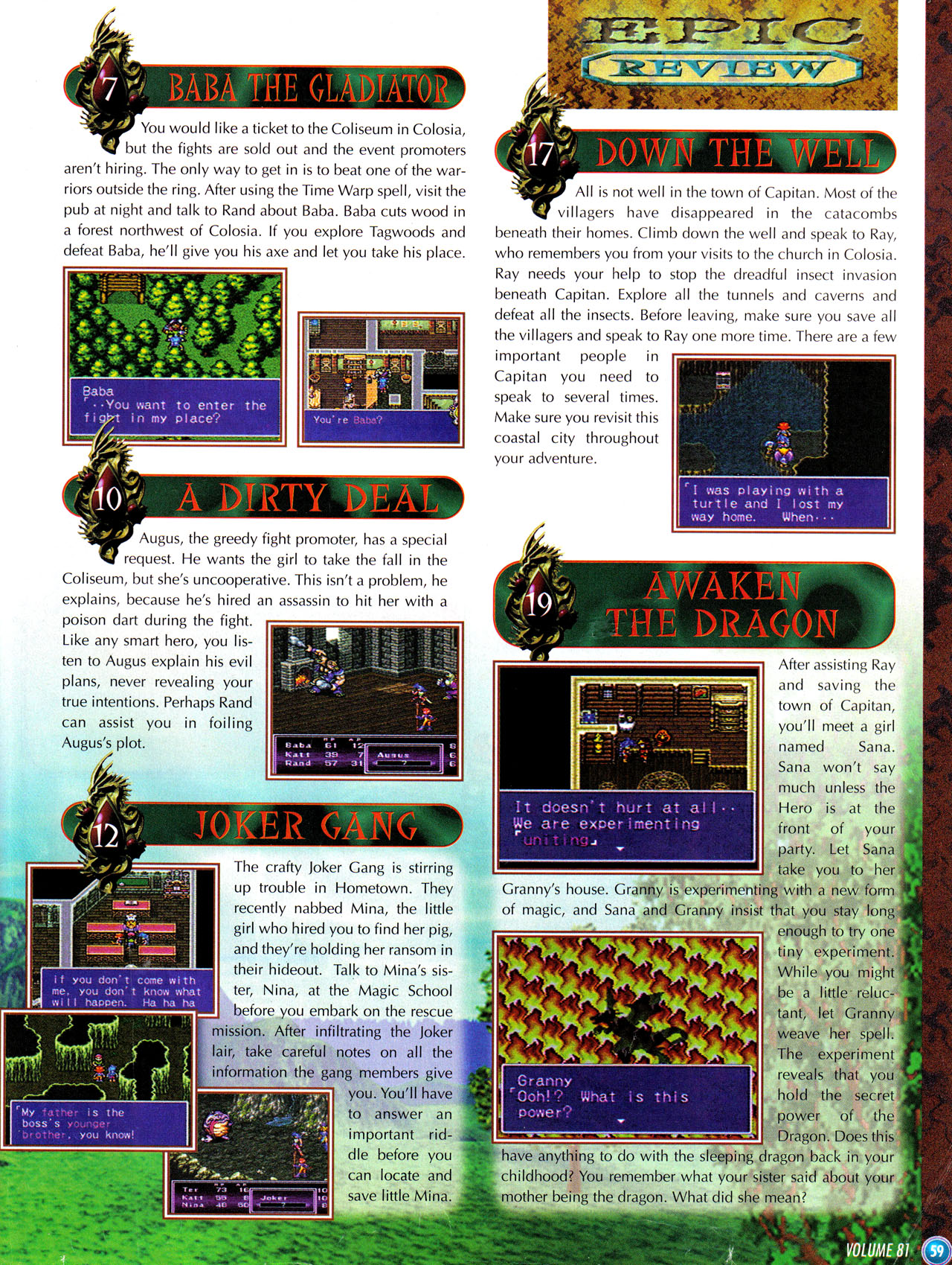 Read online Nintendo Power comic -  Issue #81 - 66