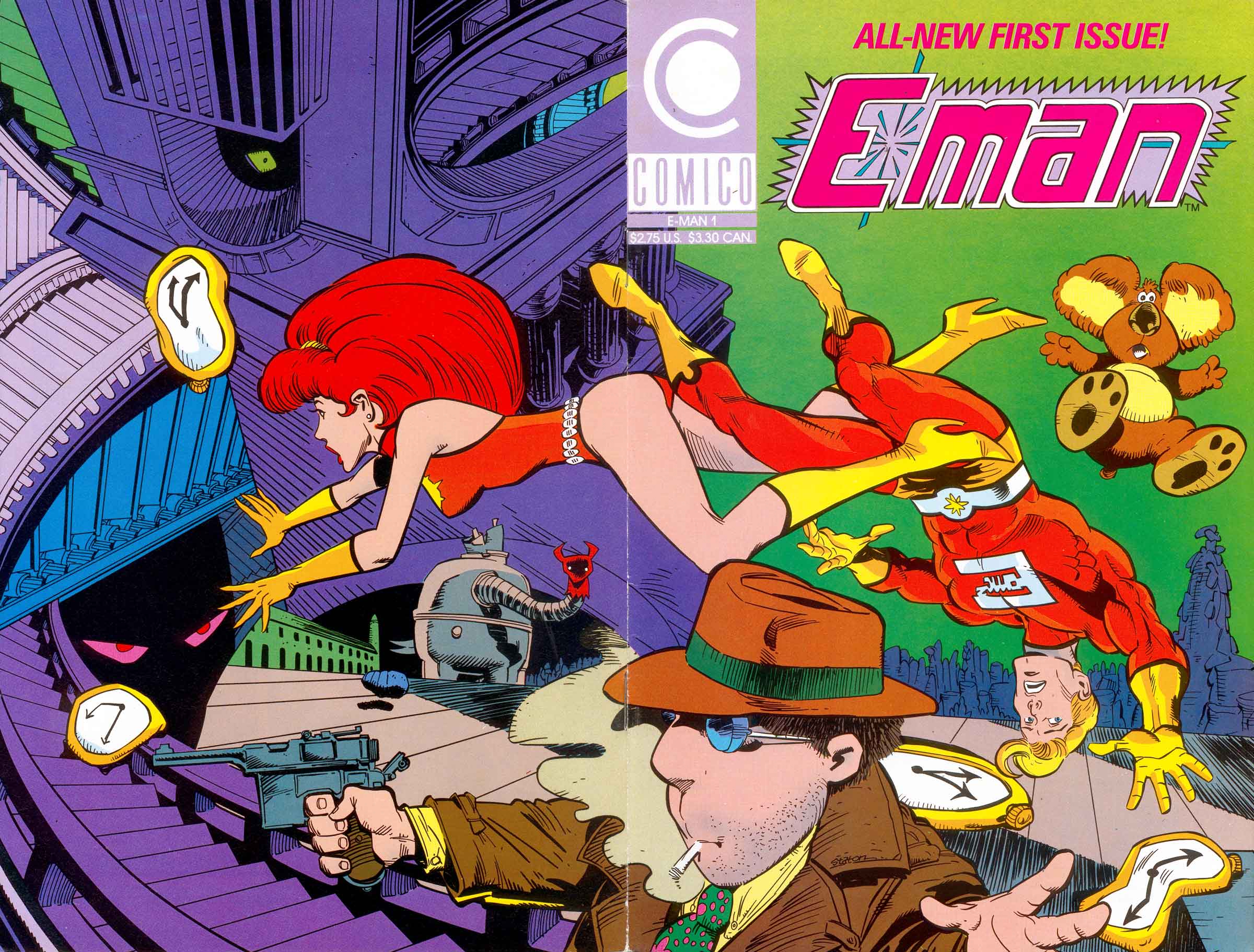 Read online E-Man (1989) comic -  Issue # _Special 1 - 3