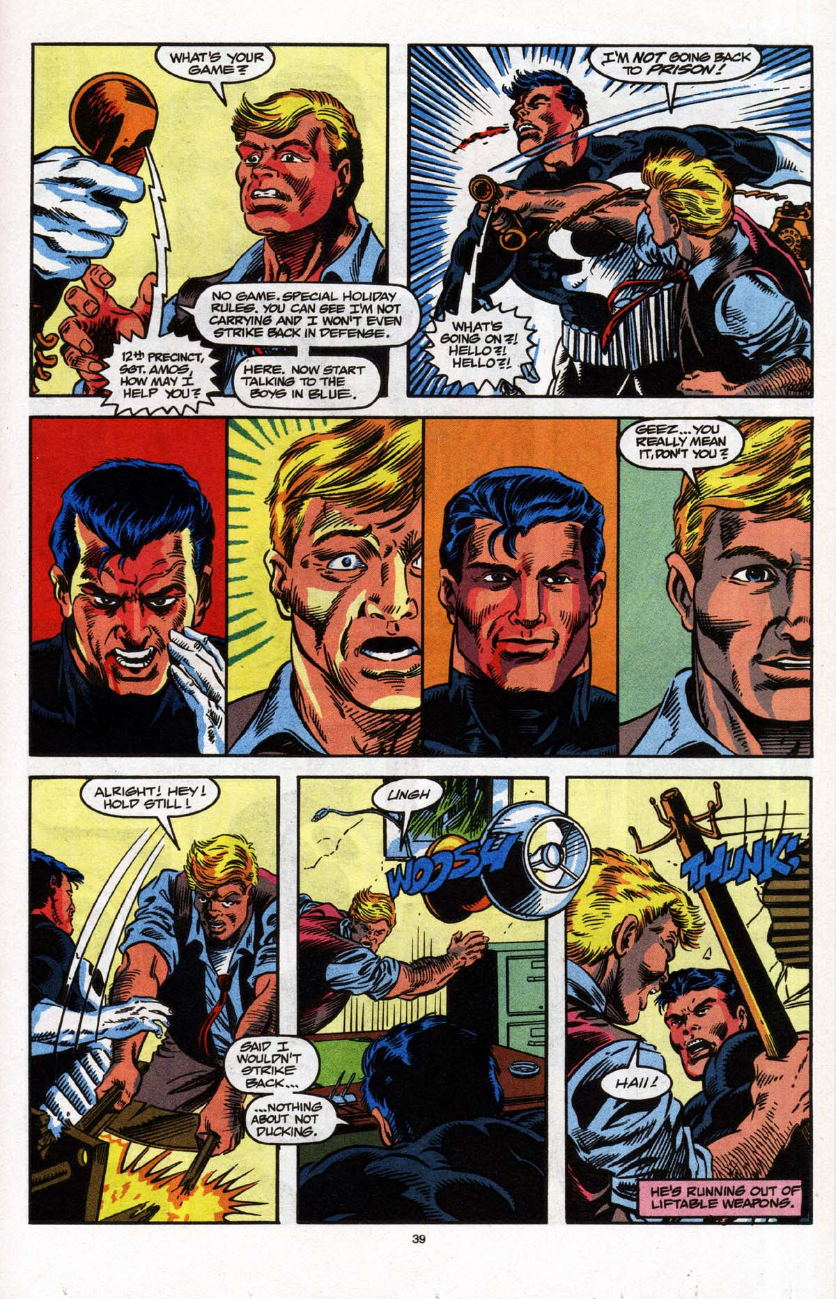 Read online Marvel Holiday Special (1991) comic -  Issue #1992 - 40
