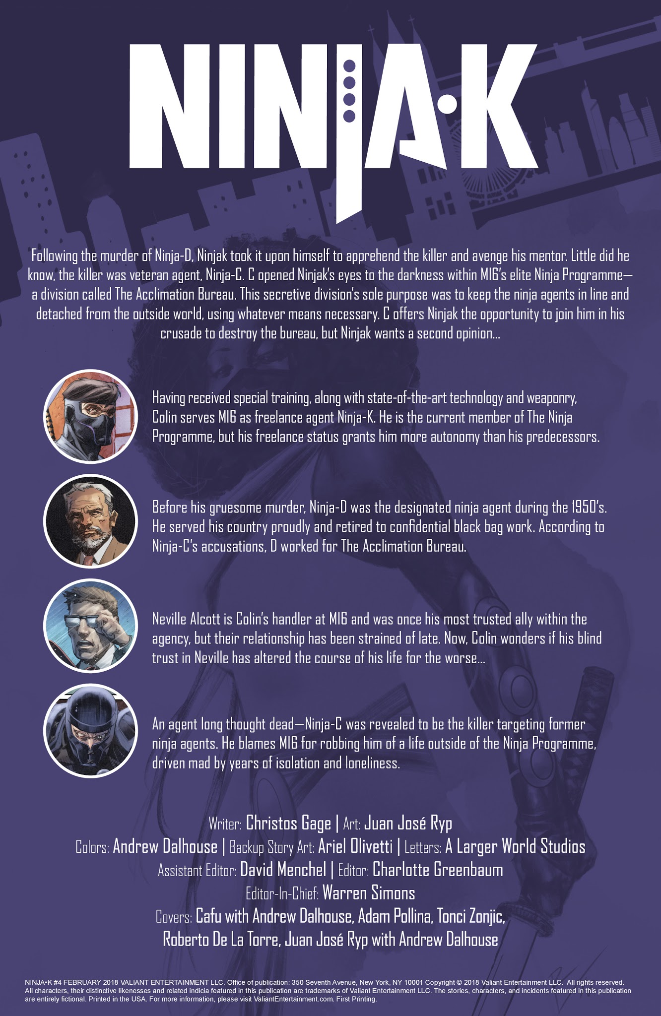 Read online Ninja-K comic -  Issue #4 - 2