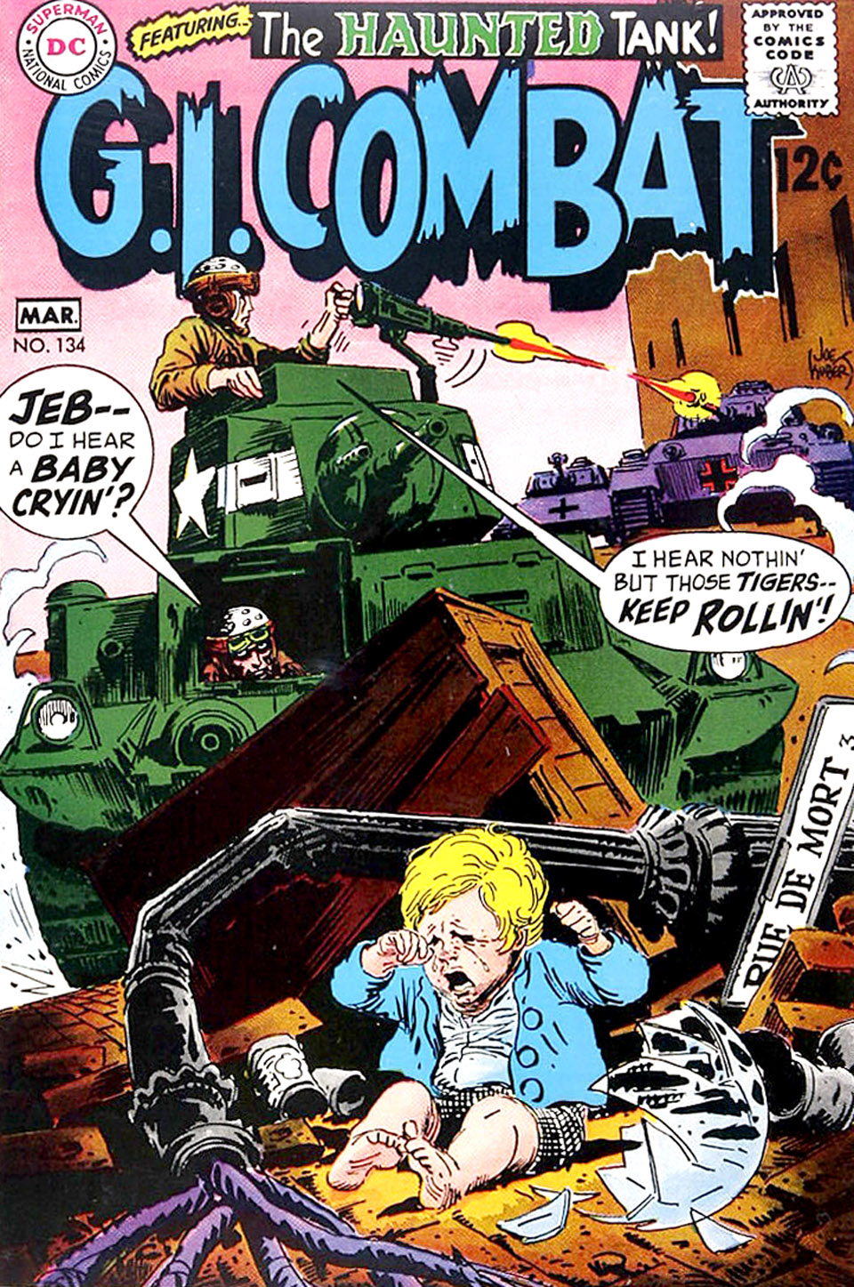 Read online G.I. Combat (1952) comic -  Issue #134 - 1