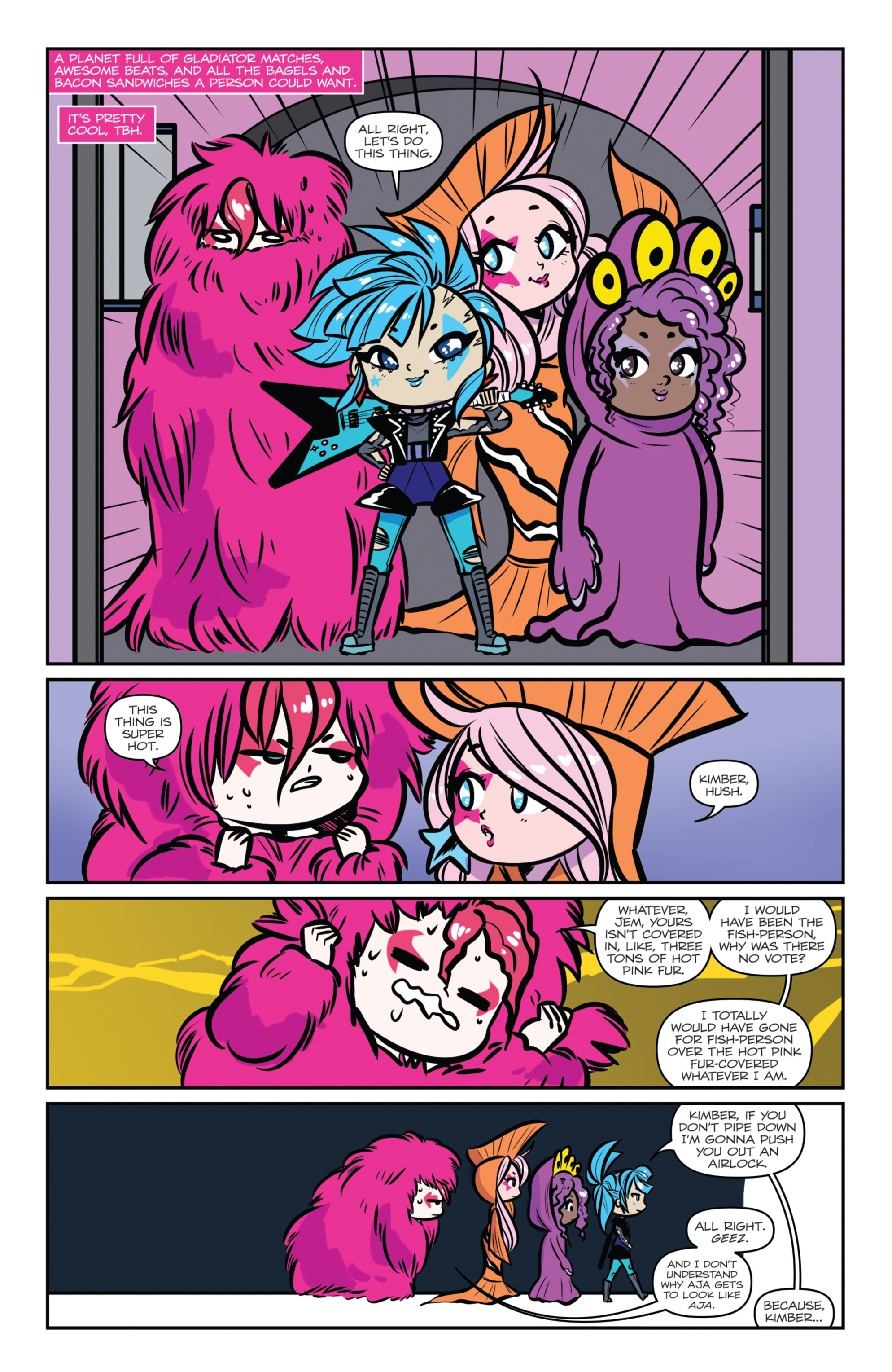 Read online Jem and the Holograms Annual comic -  Issue # Annual - 17