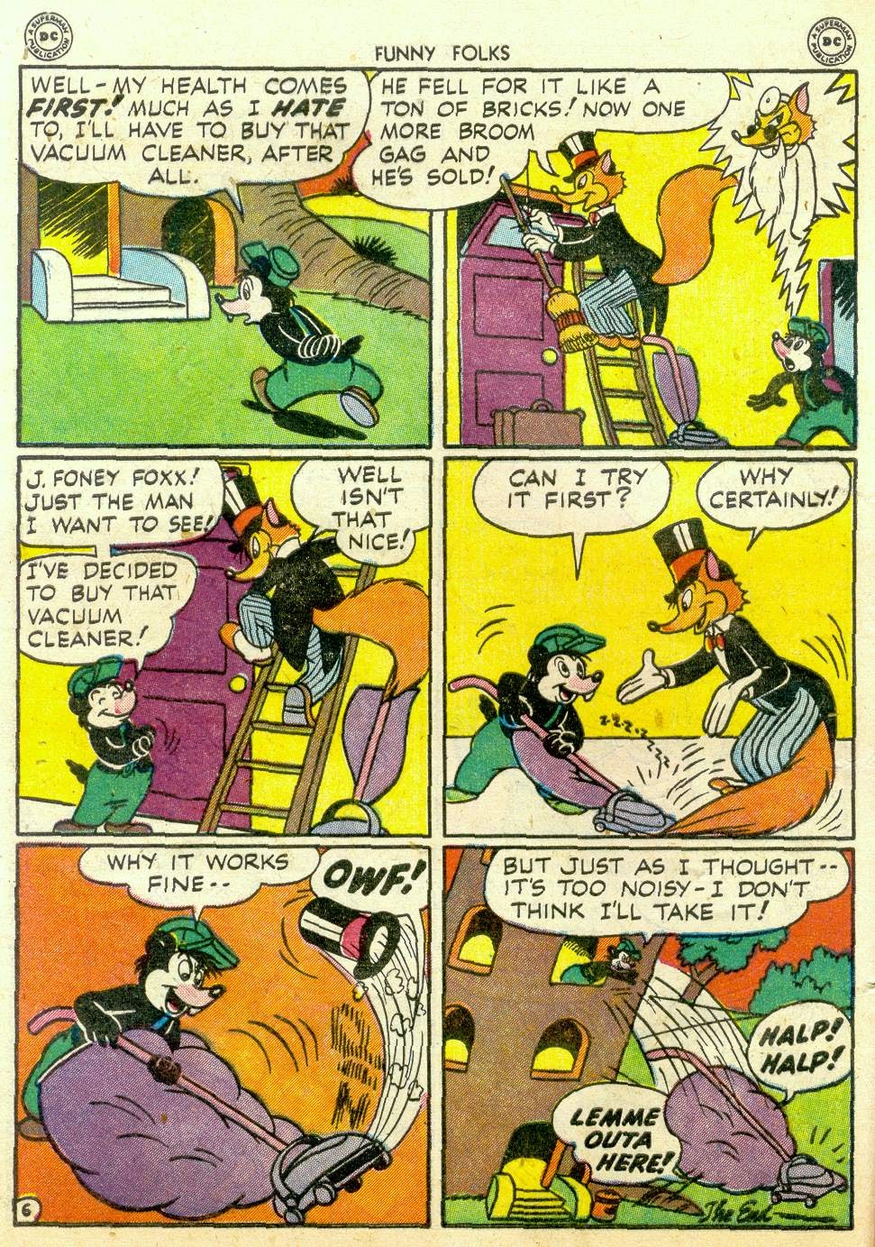 Read online Funny Folks comic -  Issue #6 - 42