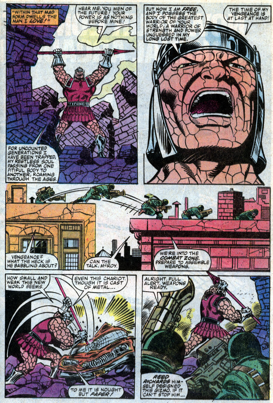 Read online The Thing comic -  Issue #9 - 12