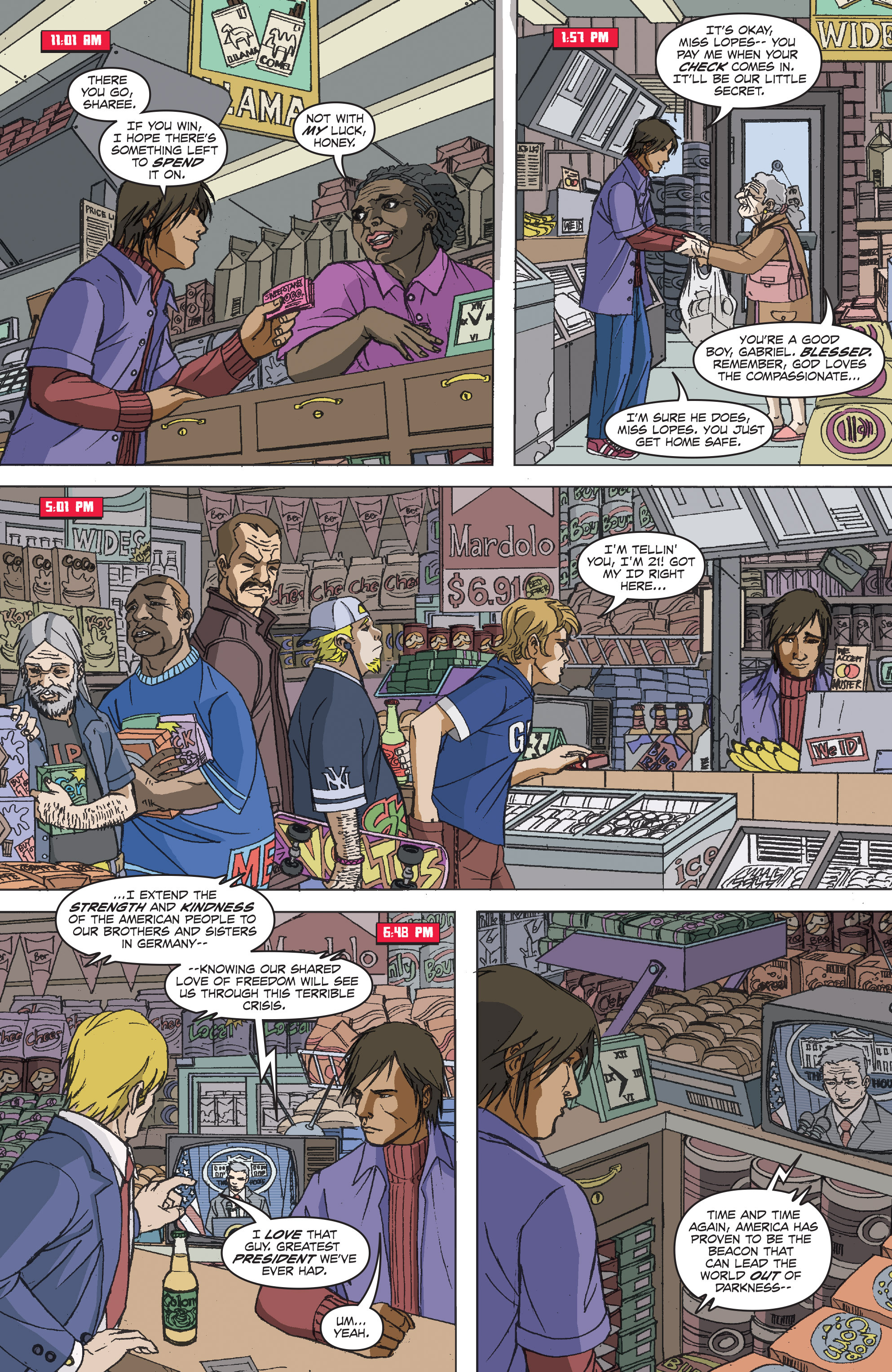 Read online Drafted comic -  Issue #1 - 6