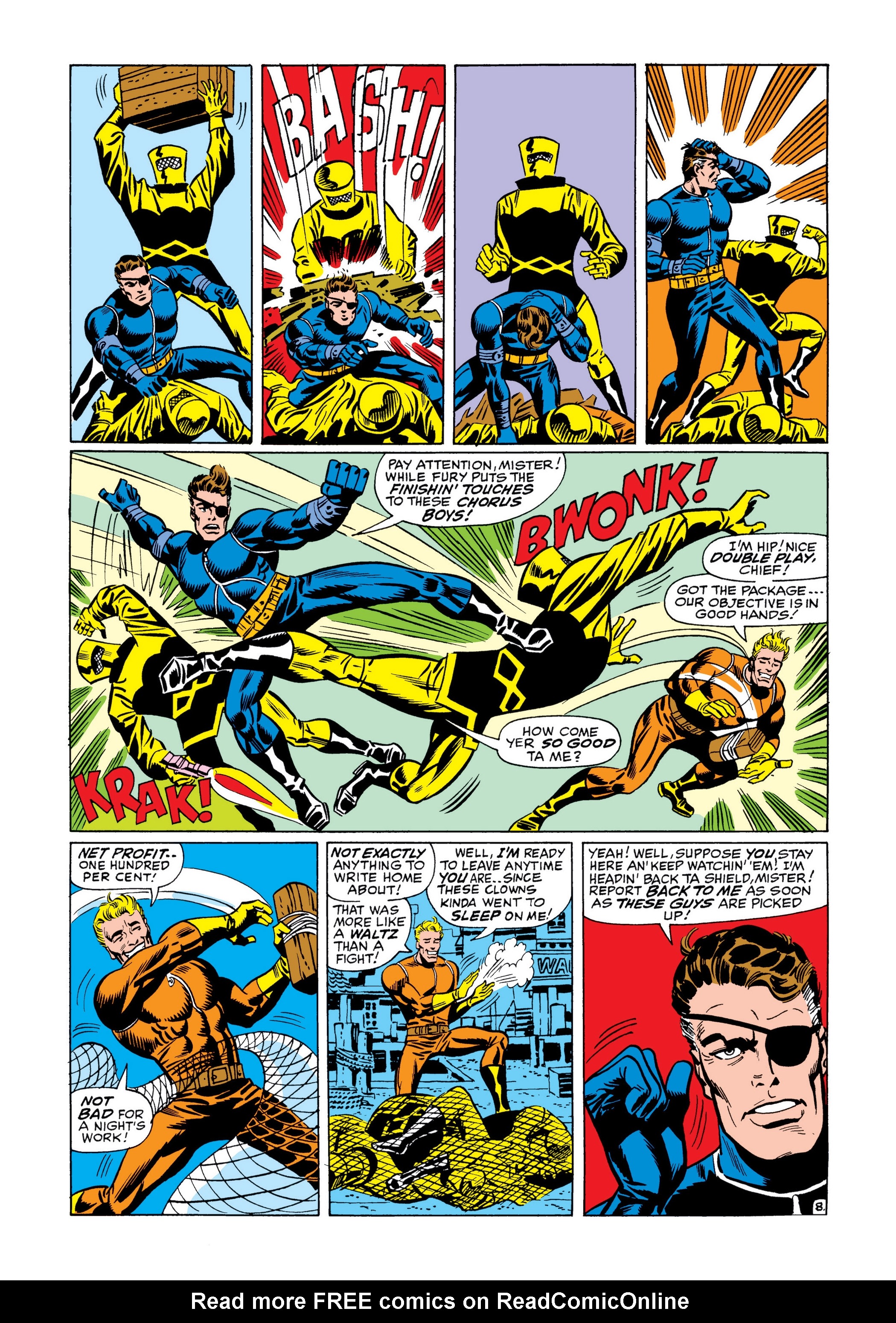 Read online Marvel Masterworks: Nick Fury, Agent of S.H.I.E.L.D. comic -  Issue # TPB 2 (Part 2) - 34