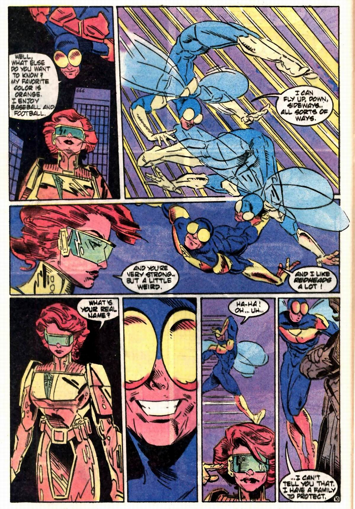 Read online The Web (1991) comic -  Issue #5 - 11