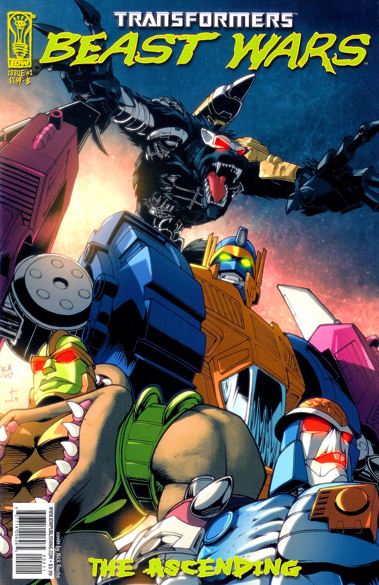 Read online Transformers: Beast Wars: The Ascending comic -  Issue #2 - 2