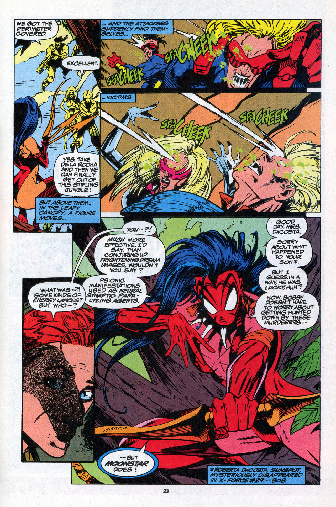 Read online X-Force (1991) comic -  Issue #32 - 22